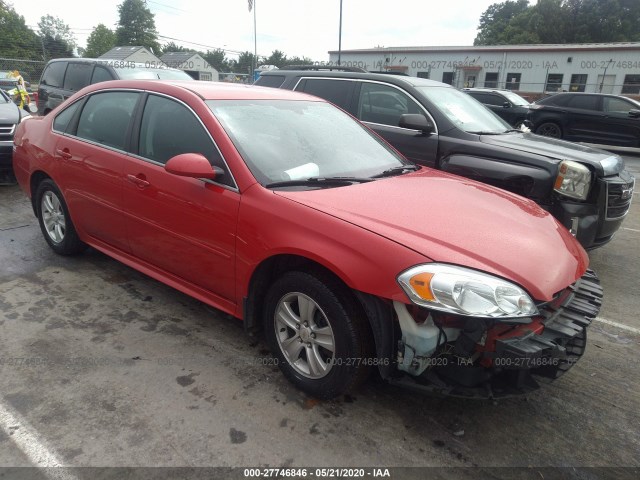 CHEVROLET IMPALA 2012 2g1wa5e30c1192173