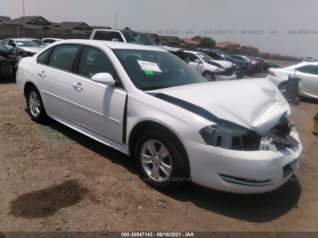 CHEVROLET IMPALA 2012 2g1wa5e31c1189525