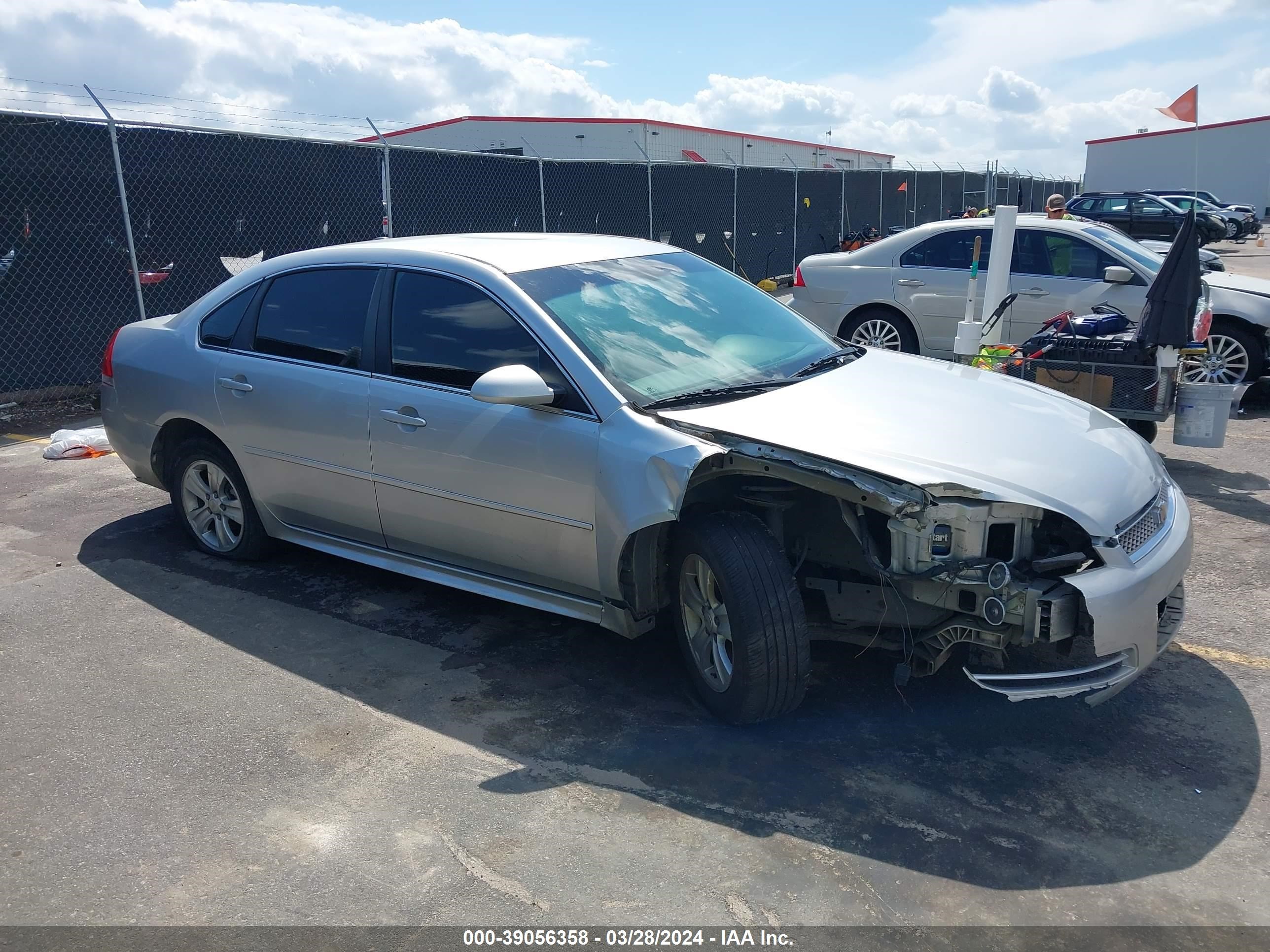 CHEVROLET IMPALA 2012 2g1wa5e32c1139281