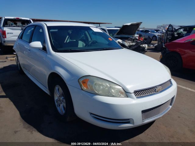 CHEVROLET IMPALA 2012 2g1wa5e33c1118603