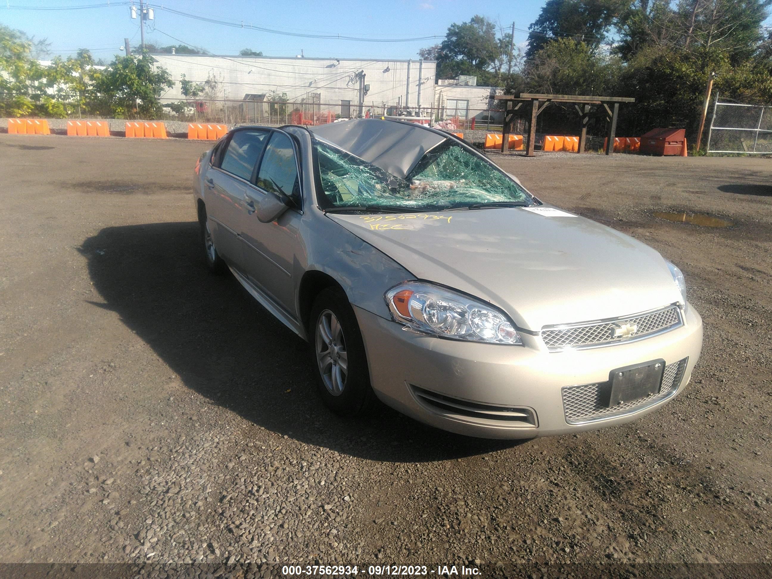 CHEVROLET IMPALA 2012 2g1wa5e34c1216314