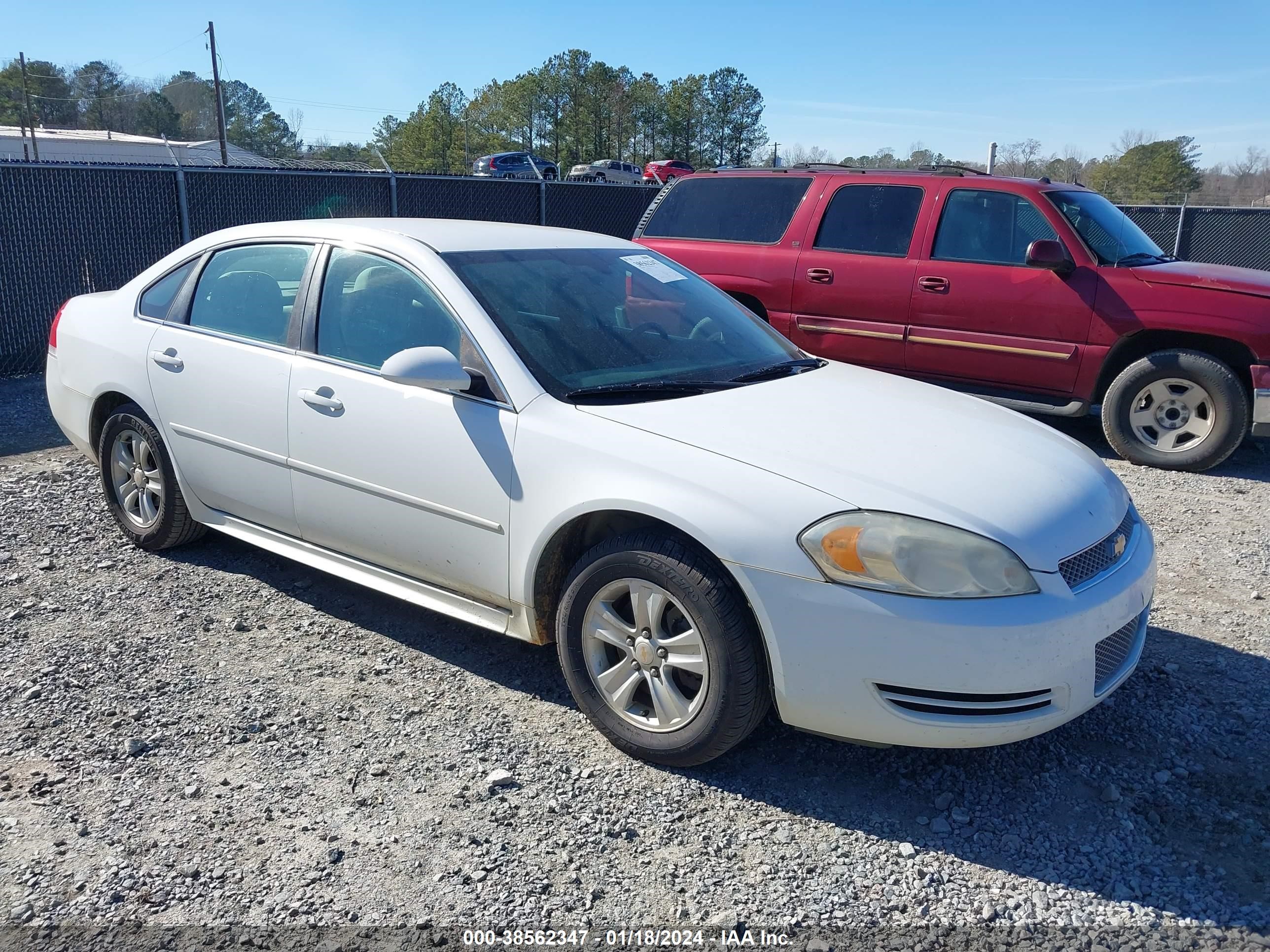 CHEVROLET IMPALA 2012 2g1wa5e37c1167254