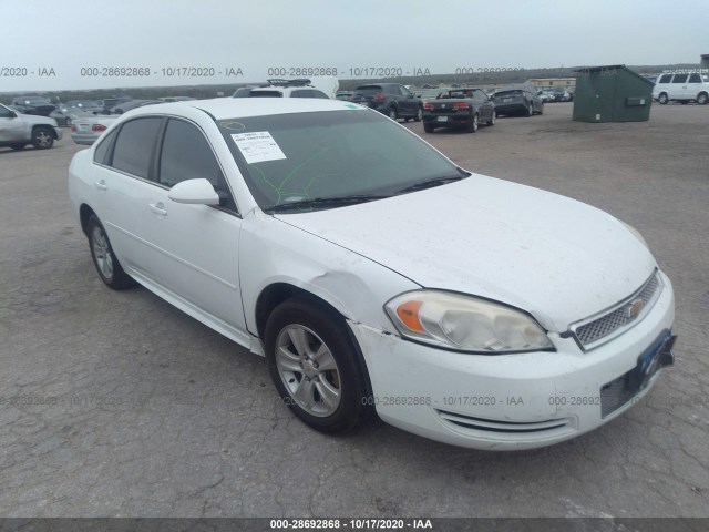 CHEVROLET IMPALA 2012 2g1wa5e38c1193409