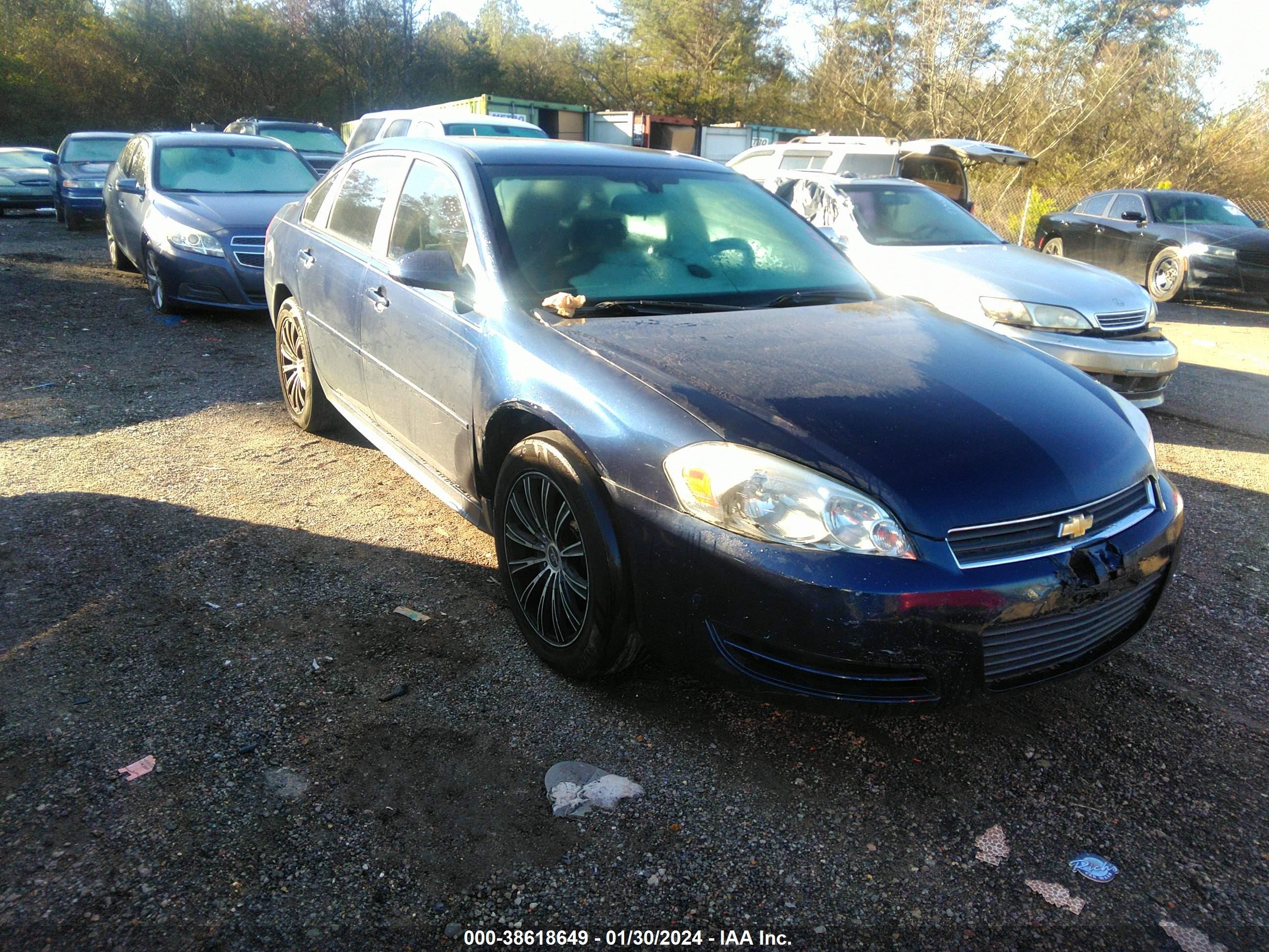 CHEVROLET IMPALA 2011 2g1wa5ek0b1193667