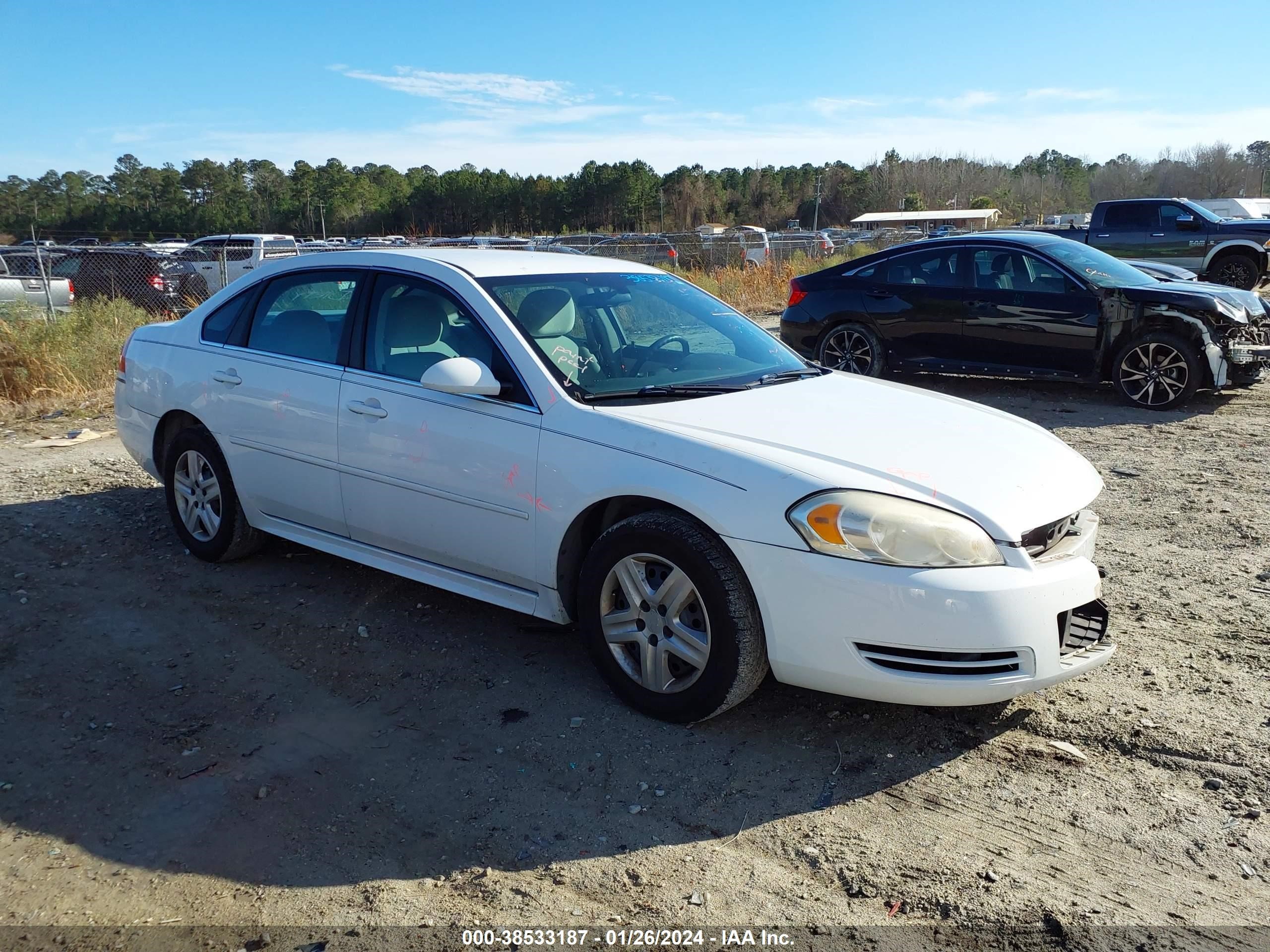 CHEVROLET IMPALA 2010 2g1wa5ek5a1145256