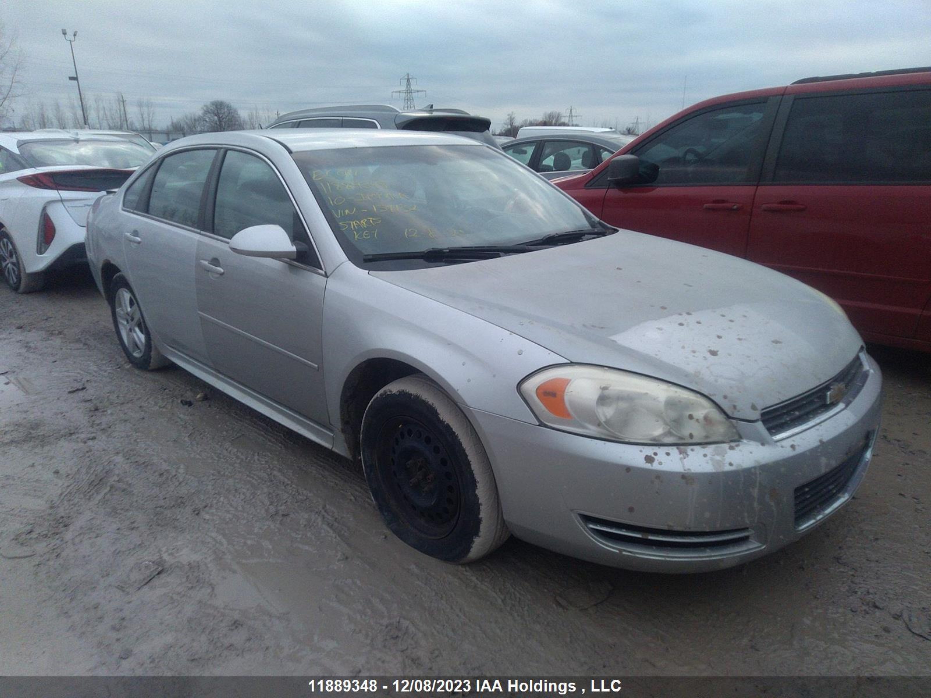 CHEVROLET IMPALA 2010 2g1wa5ek6a1151132