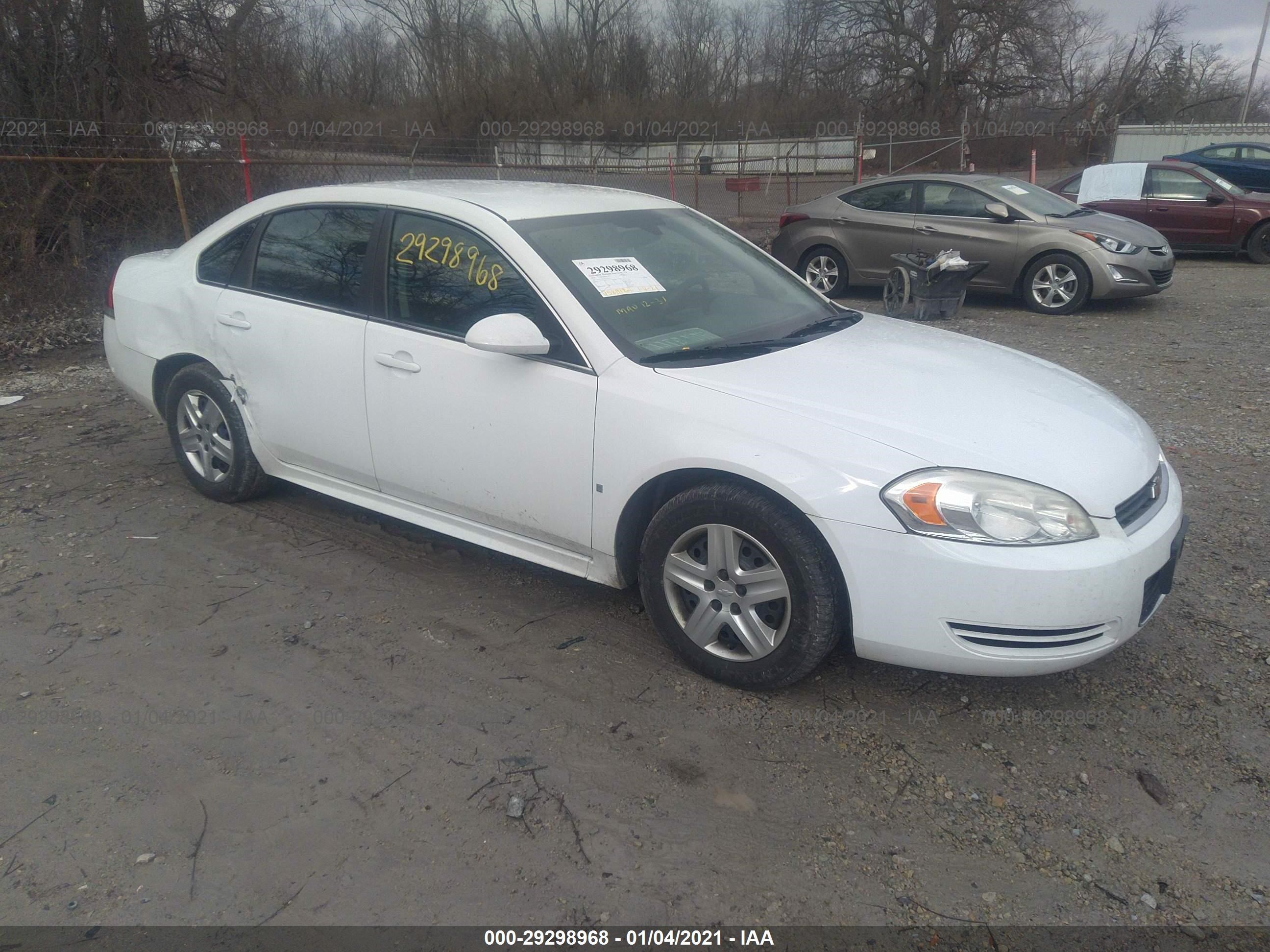 CHEVROLET IMPALA 2010 2g1wa5ek8a1113014