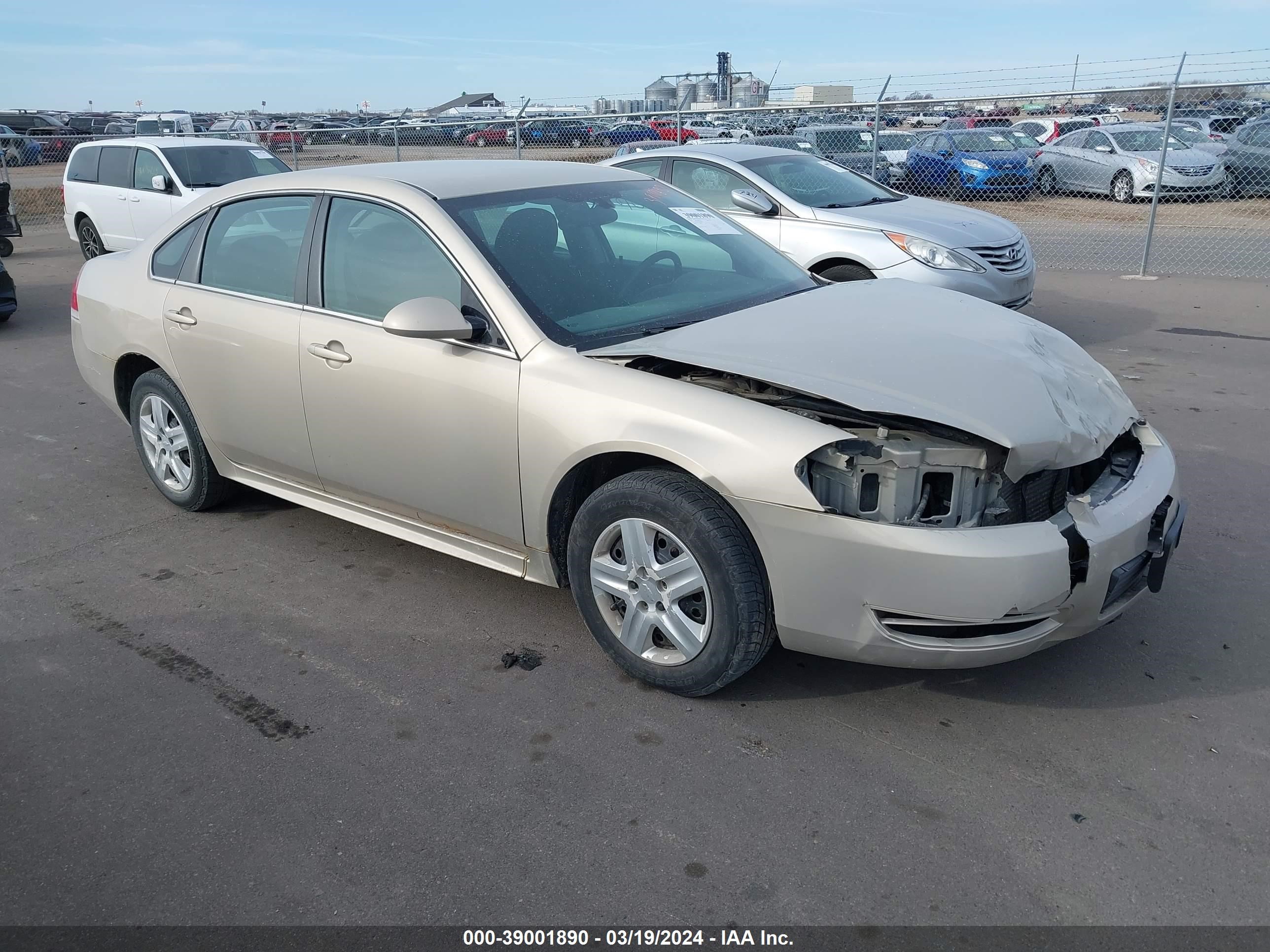 CHEVROLET IMPALA 2010 2g1wa5ek8a1234500