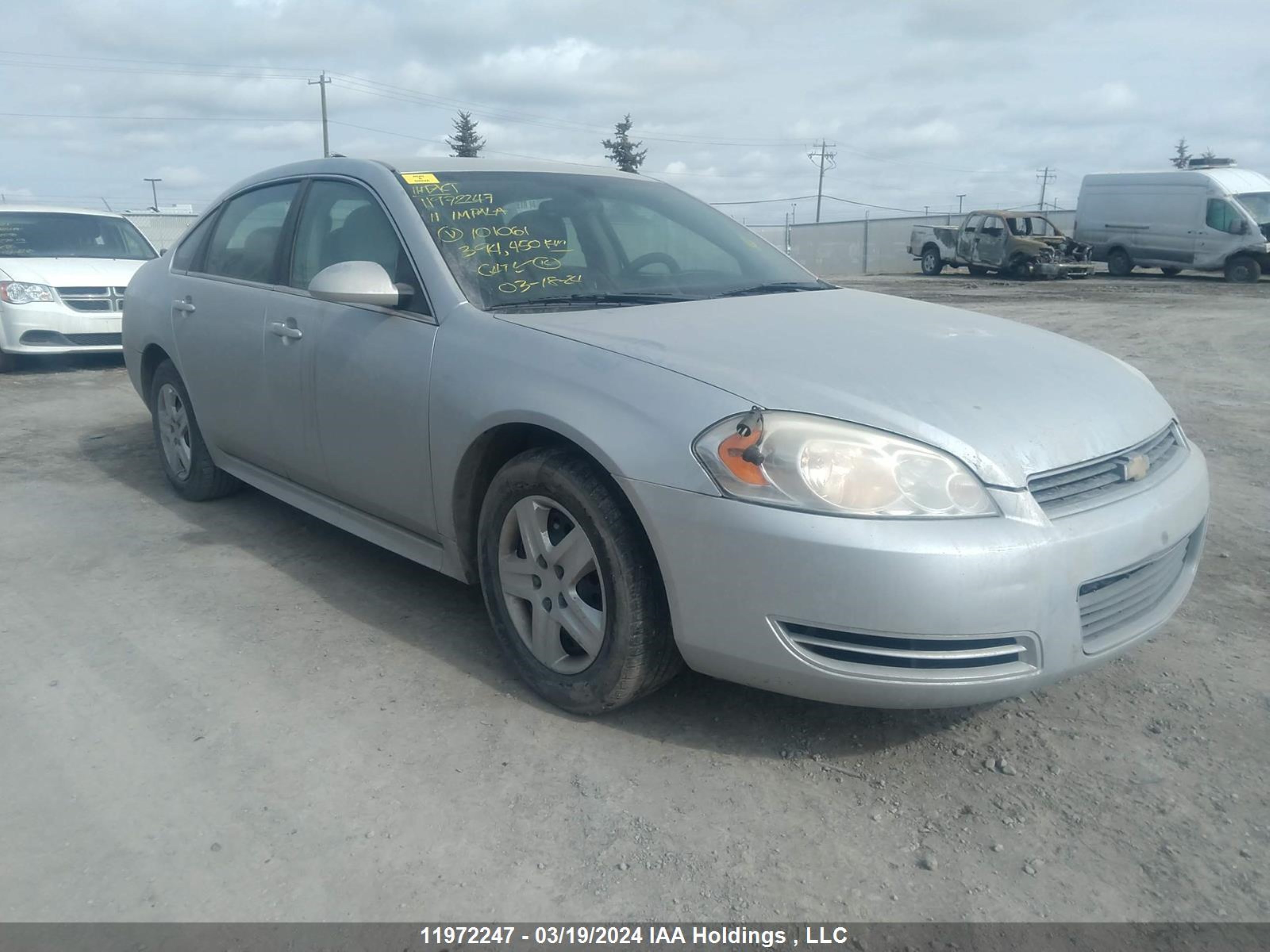 CHEVROLET IMPALA 2011 2g1wa5ekxb1101061