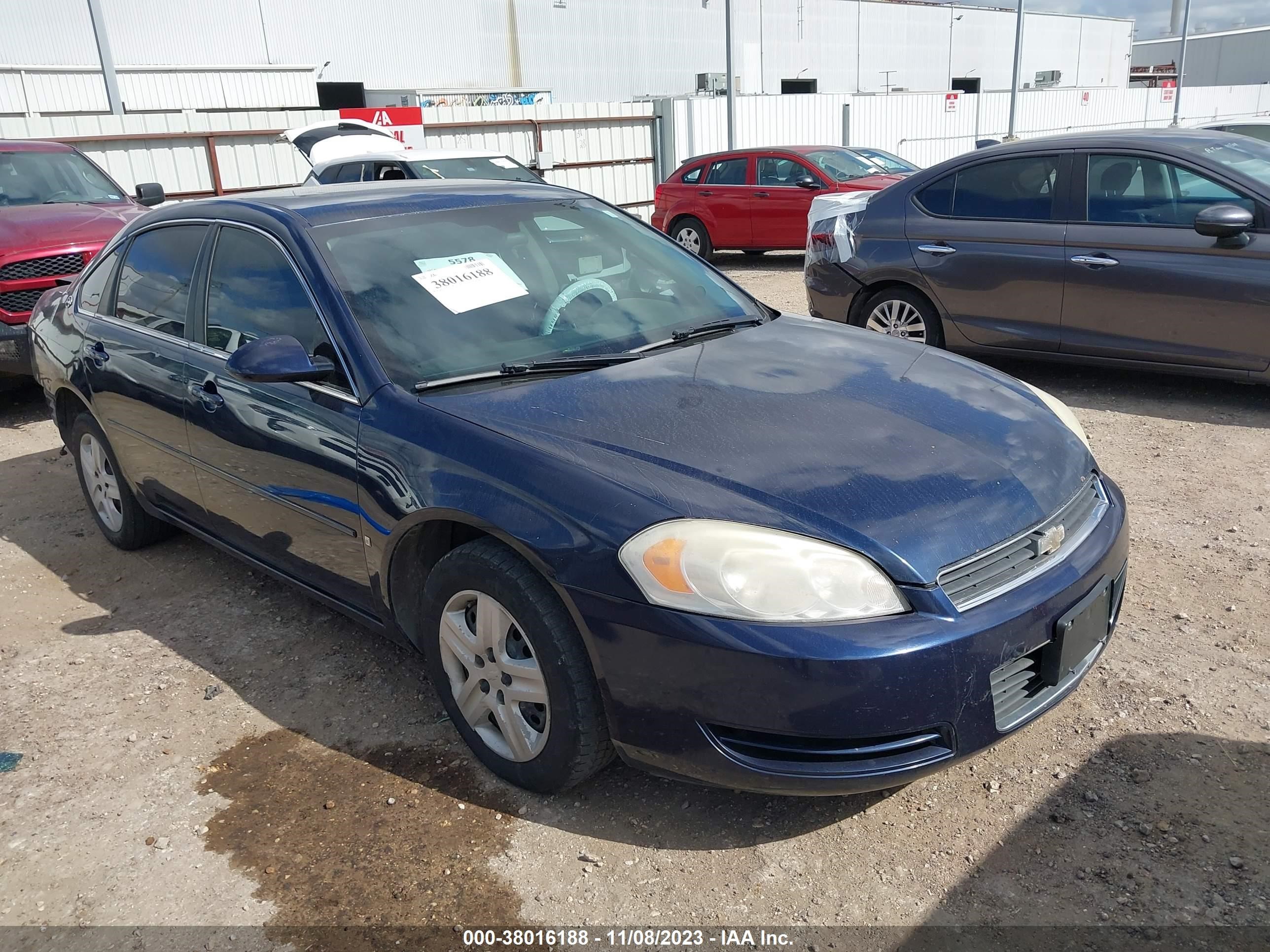 CHEVROLET IMPALA 2007 2g1wb55k079153112