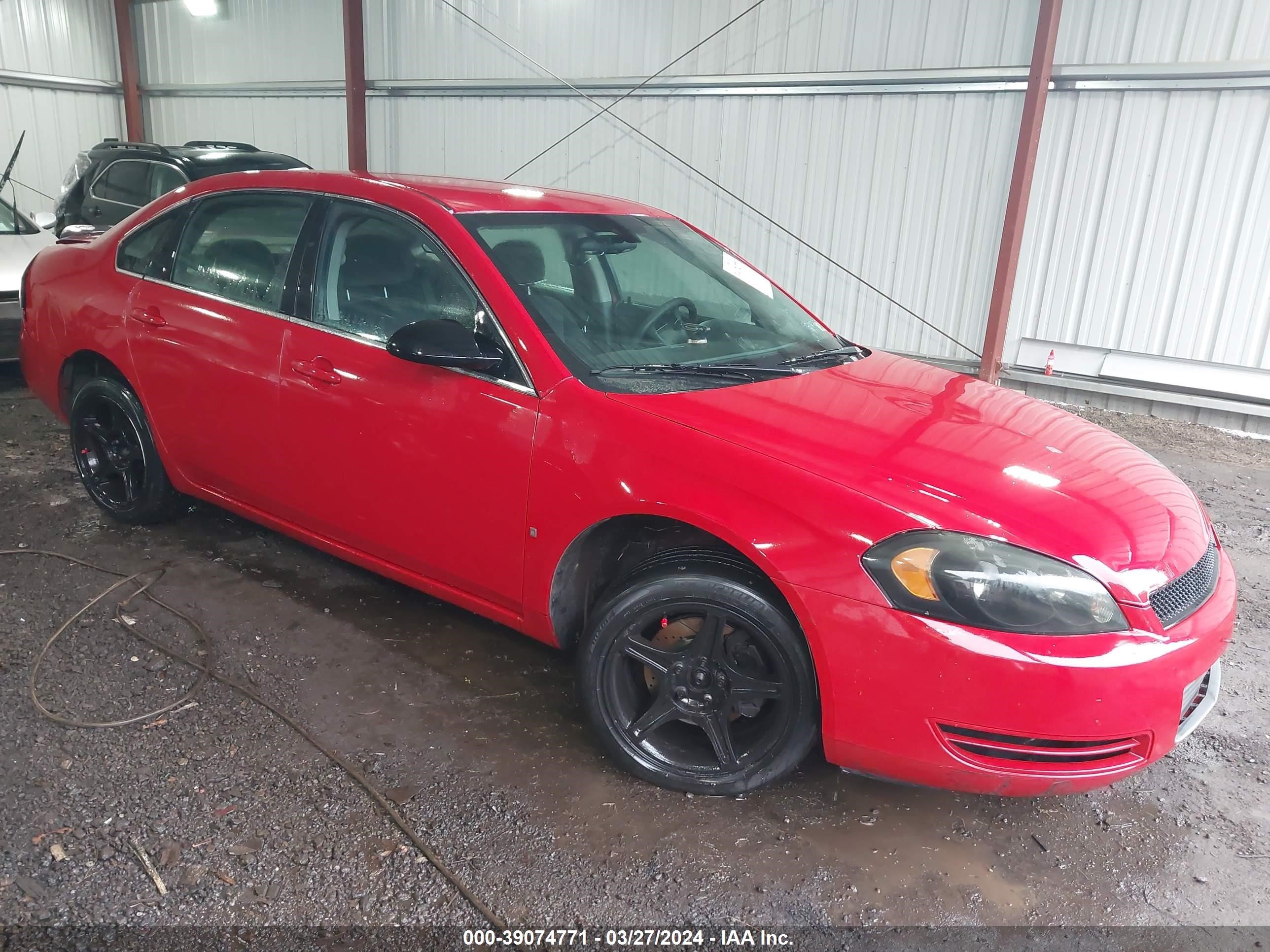 CHEVROLET IMPALA 2008 2g1wb55k089129944