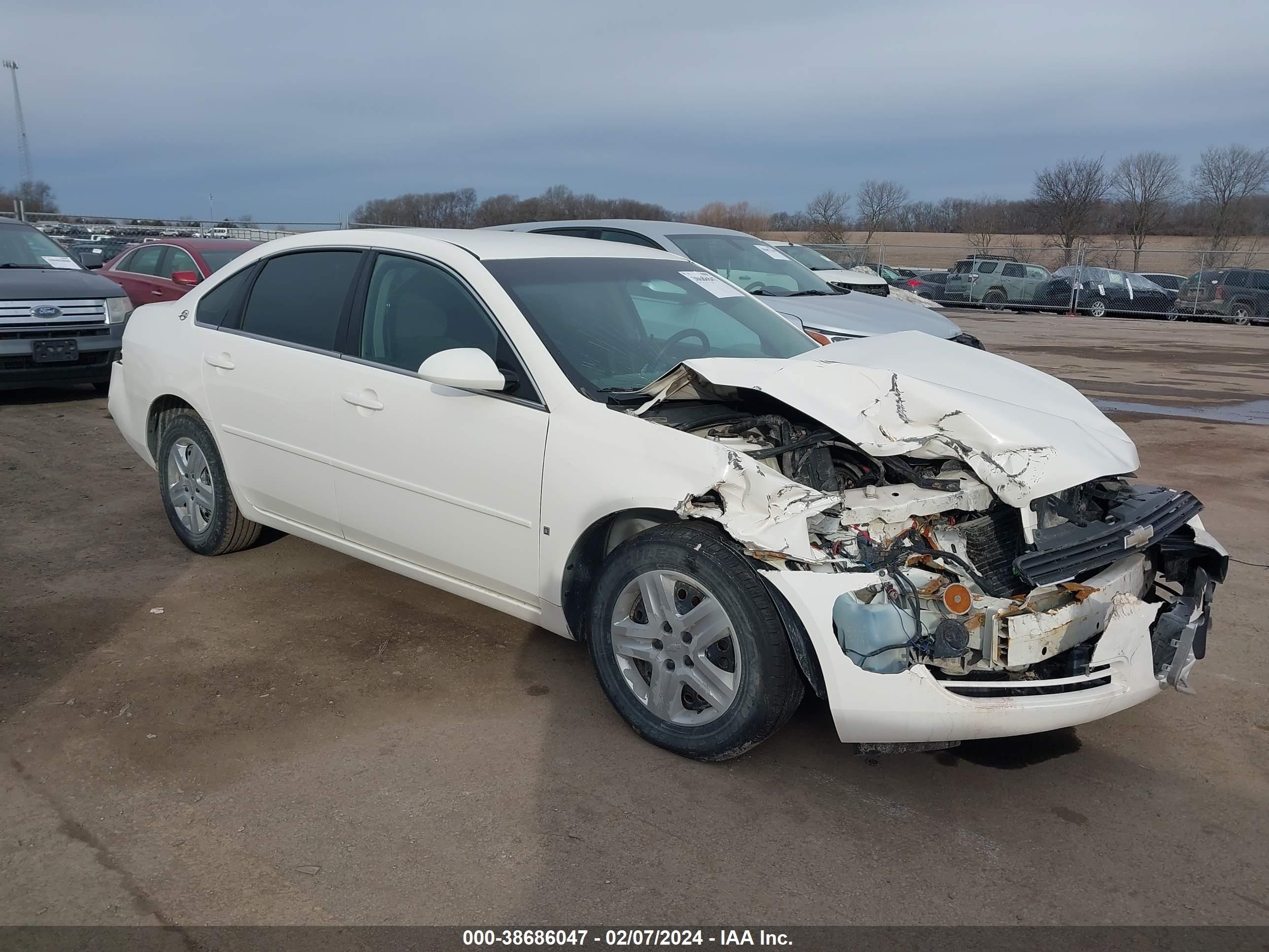 CHEVROLET IMPALA 2007 2g1wb55k179280452