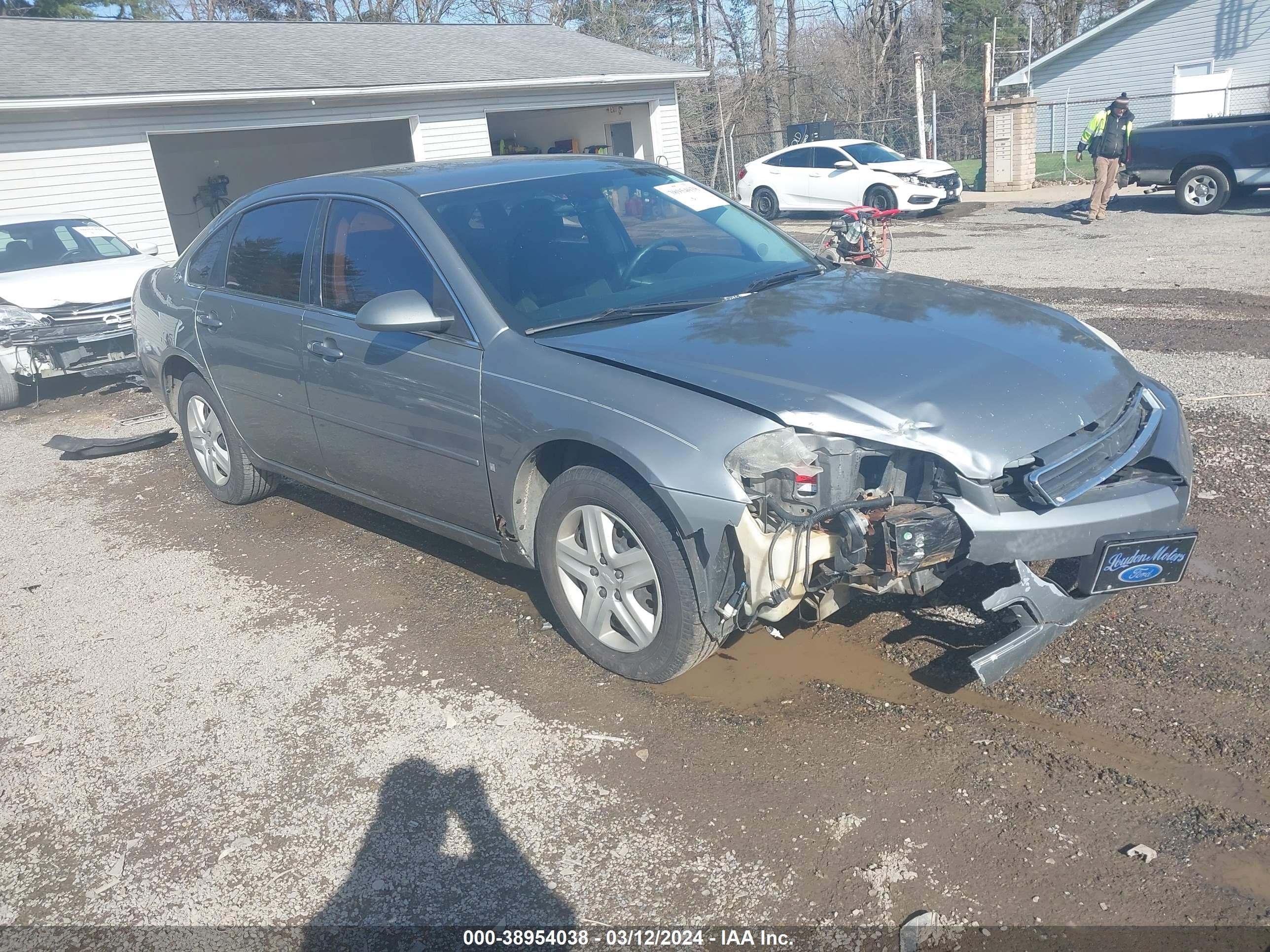 CHEVROLET IMPALA 2007 2g1wb55k179319296