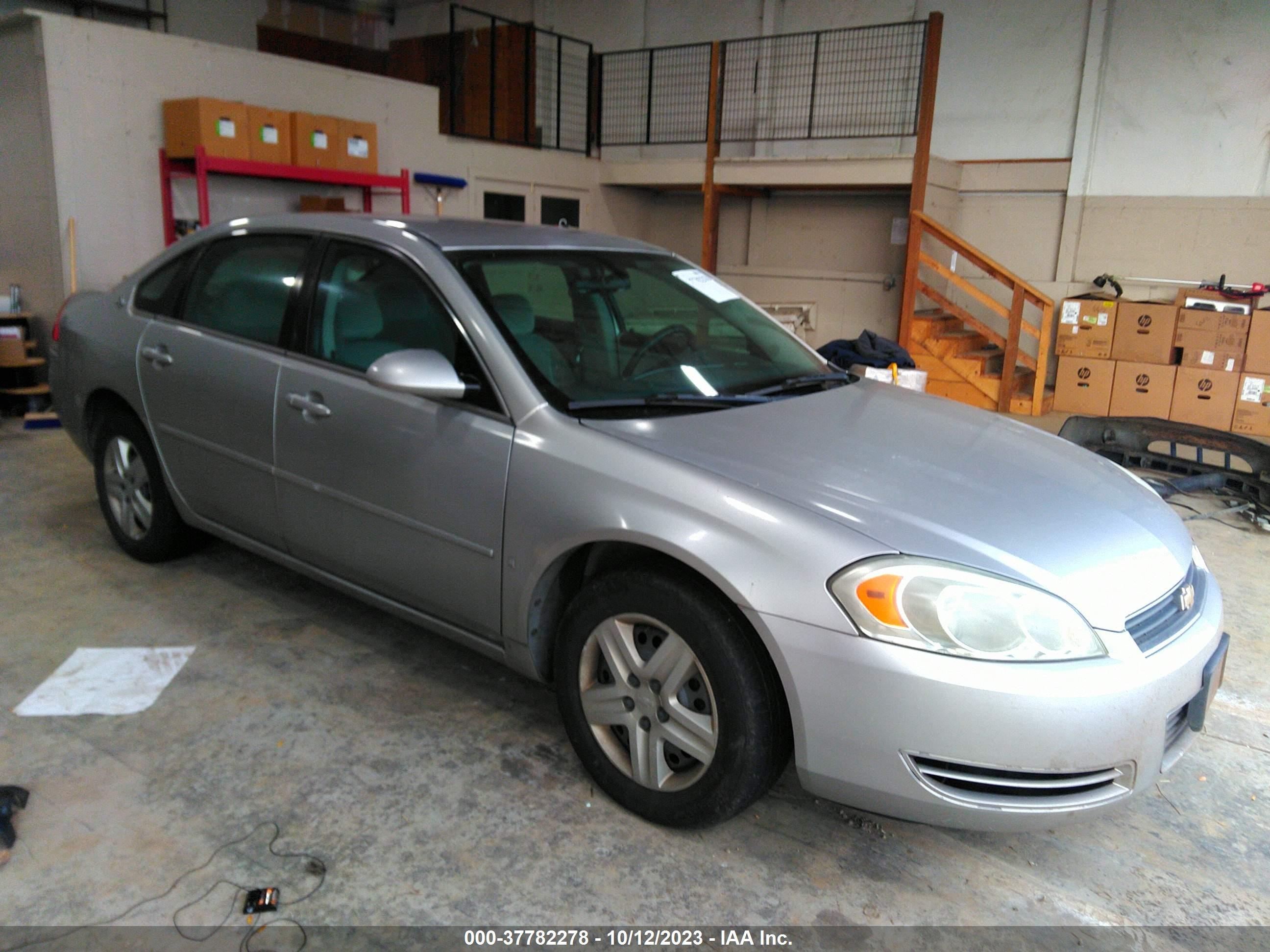 CHEVROLET IMPALA 2007 2g1wb55k179392202