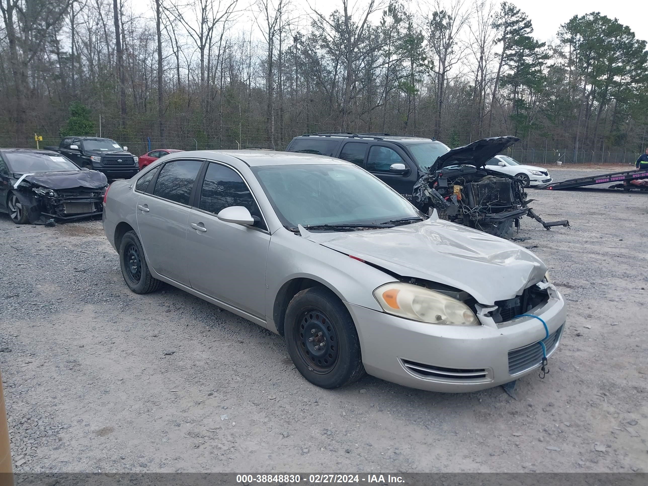 CHEVROLET IMPALA 2008 2g1wb55k489137531