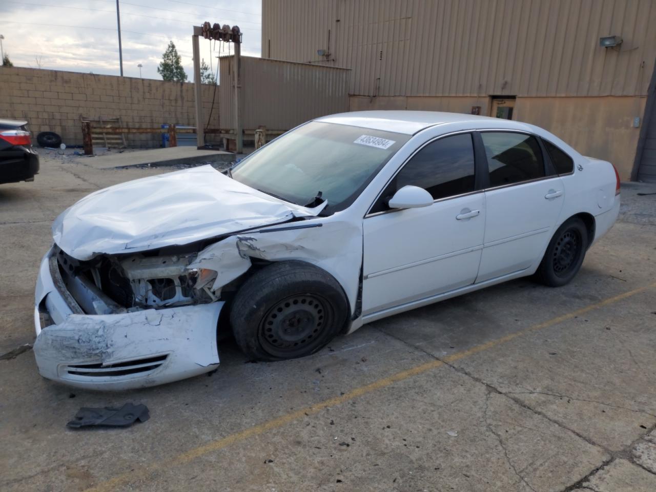 CHEVROLET IMPALA 2008 2g1wb55k581275321