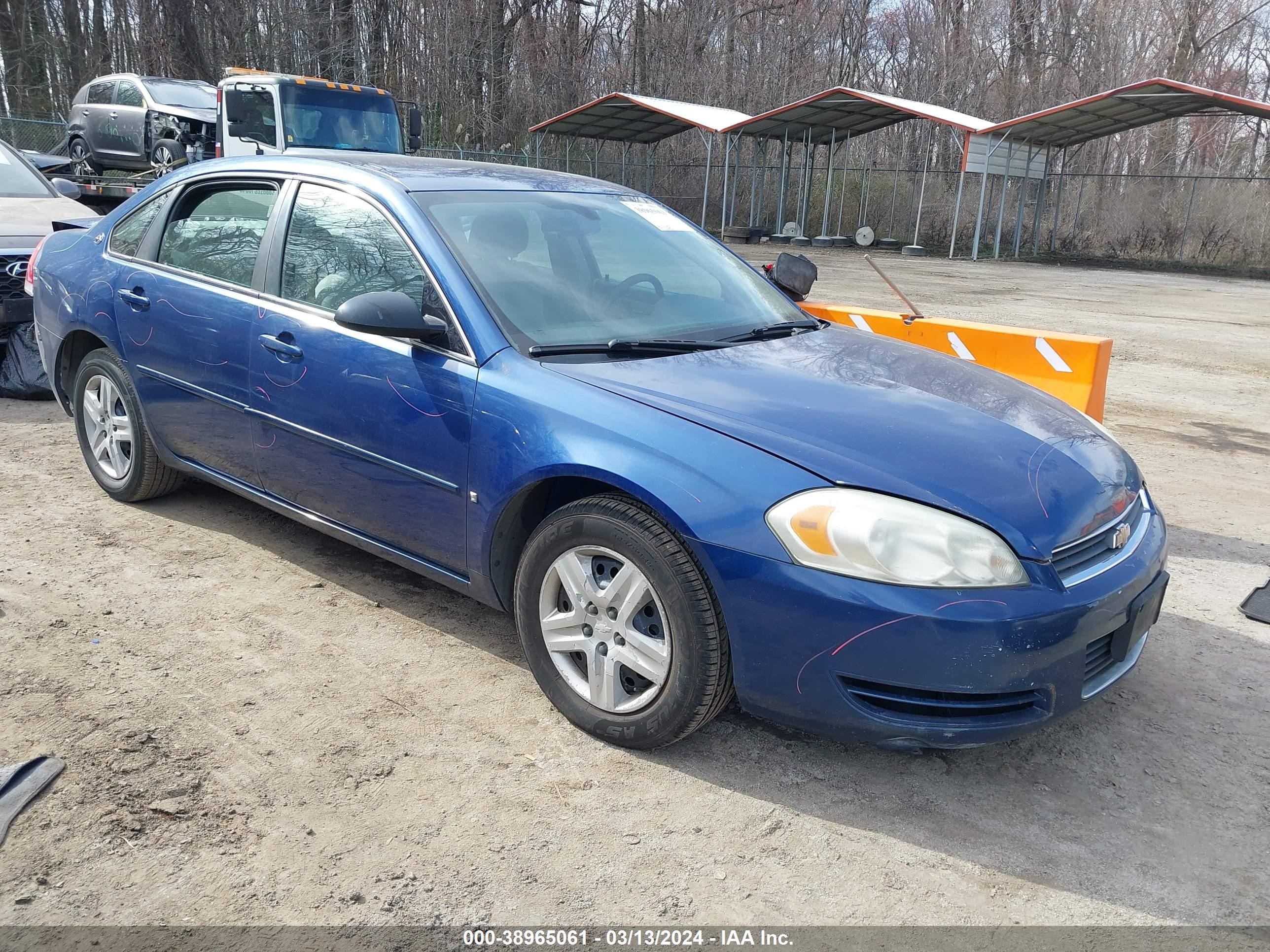 CHEVROLET IMPALA 2006 2g1wb55k869389828