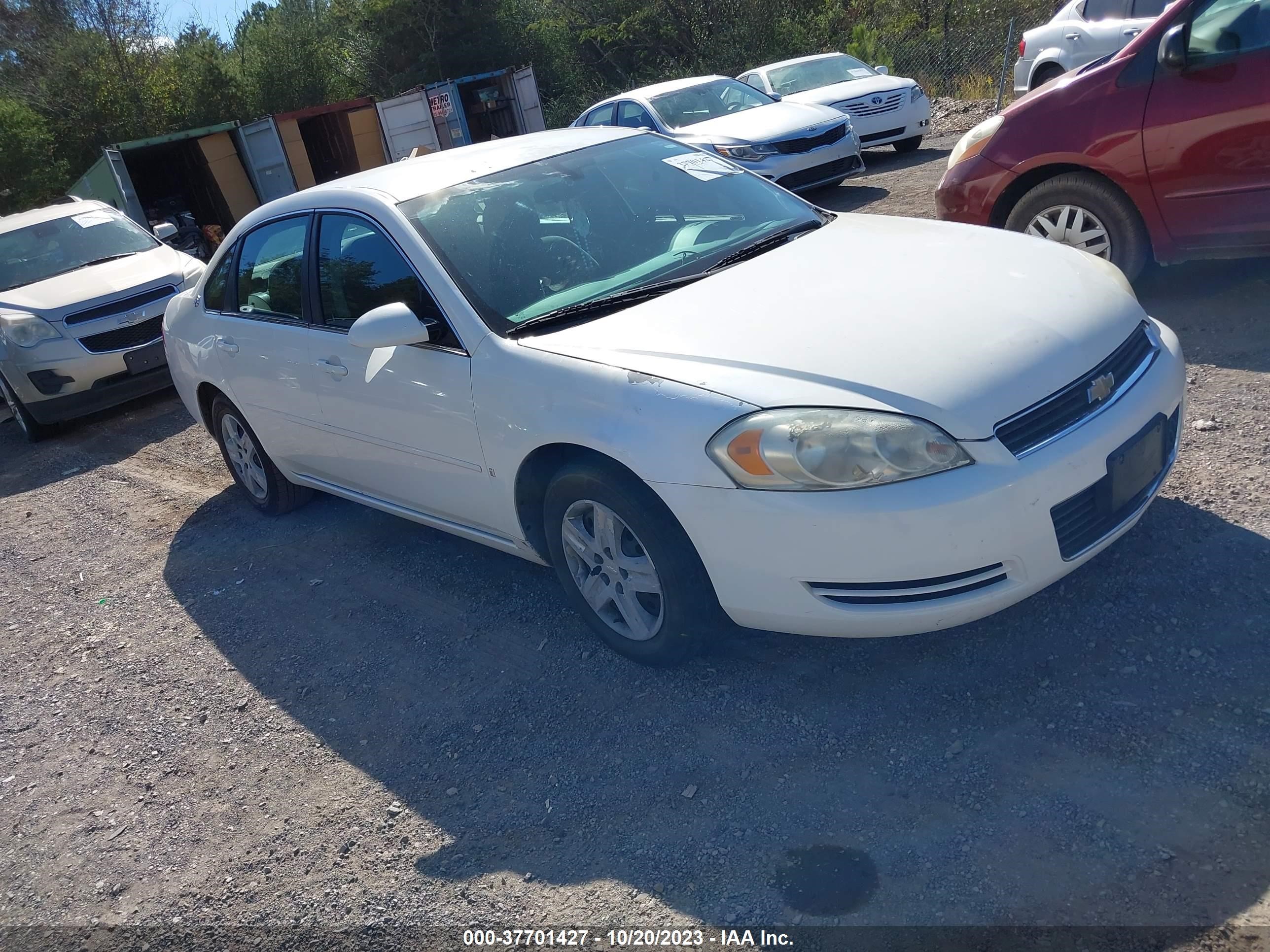 CHEVROLET IMPALA 2006 2g1wb55kx69292596