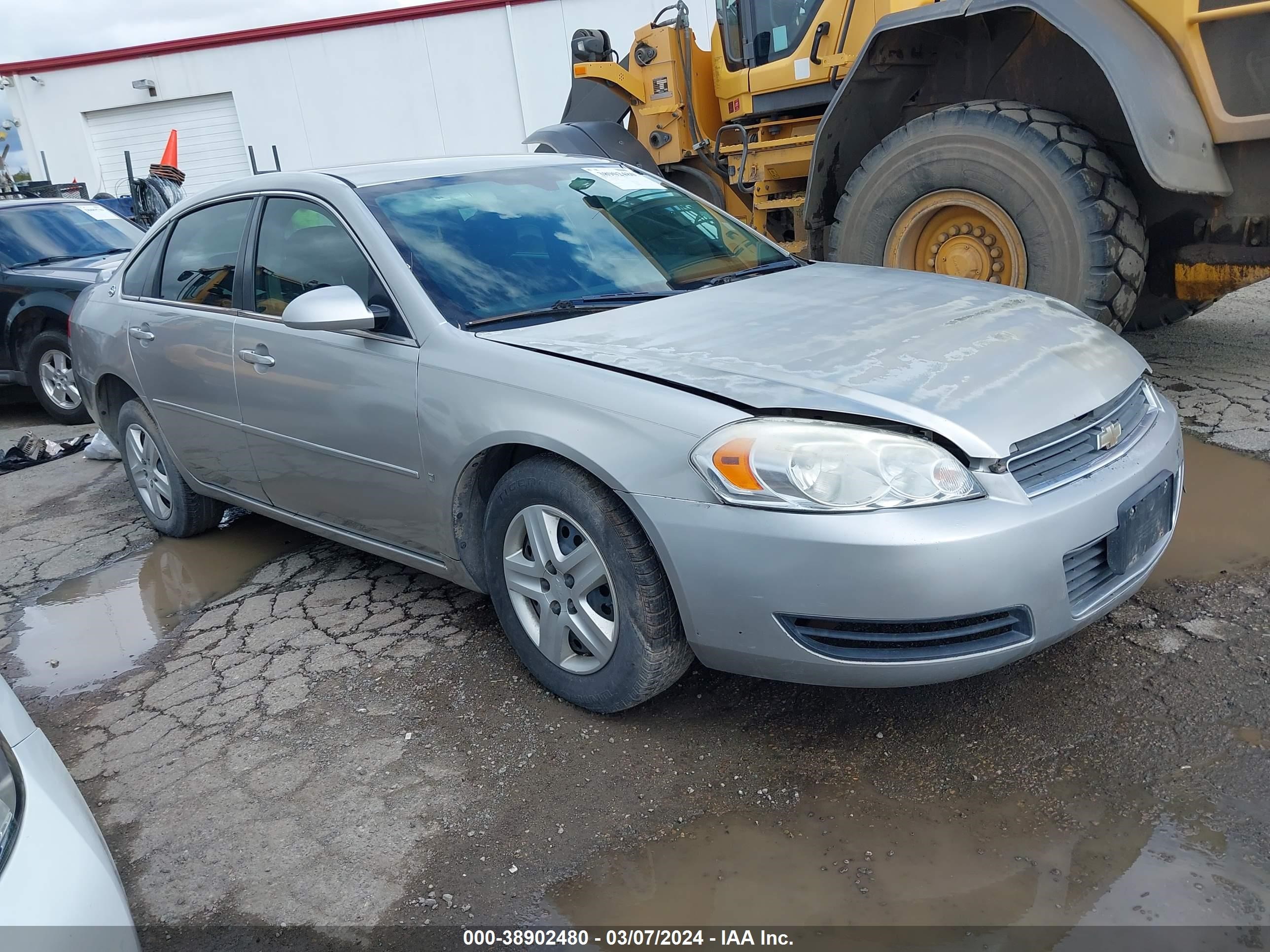 CHEVROLET IMPALA 2008 2g1wb55n389105888