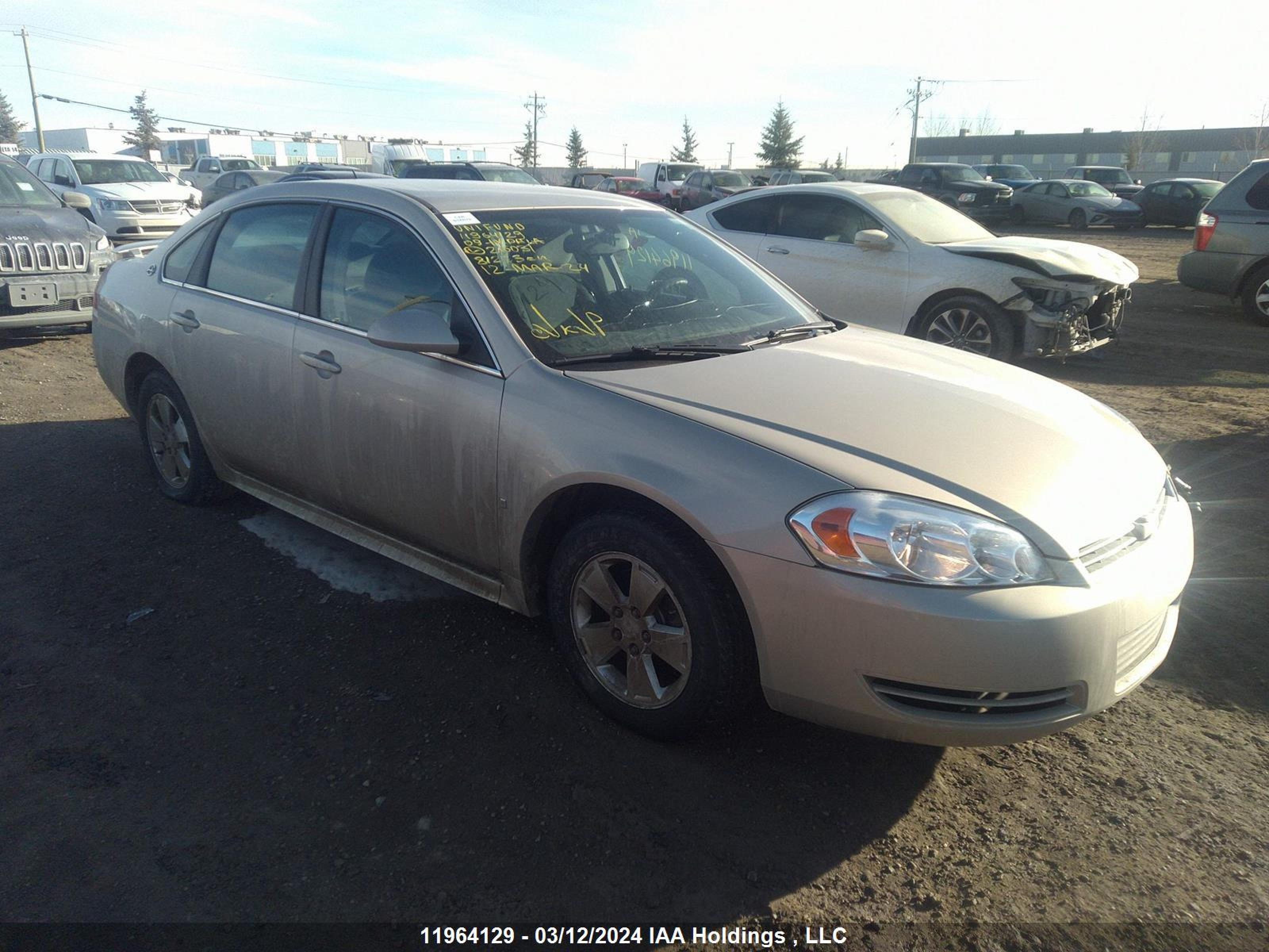 CHEVROLET IMPALA 2009 2g1wb57k091216031