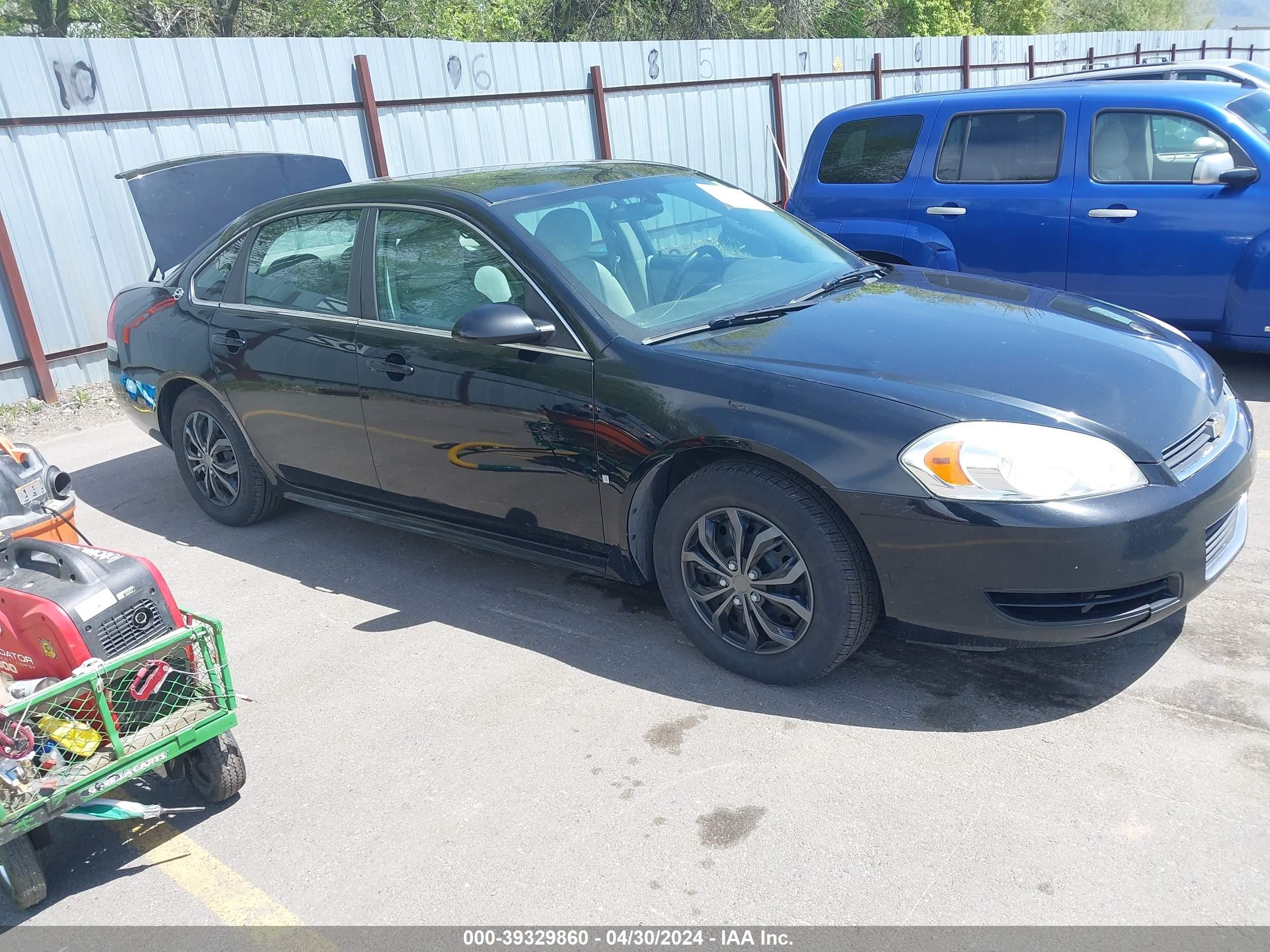 CHEVROLET IMPALA 2009 2g1wb57k191233534