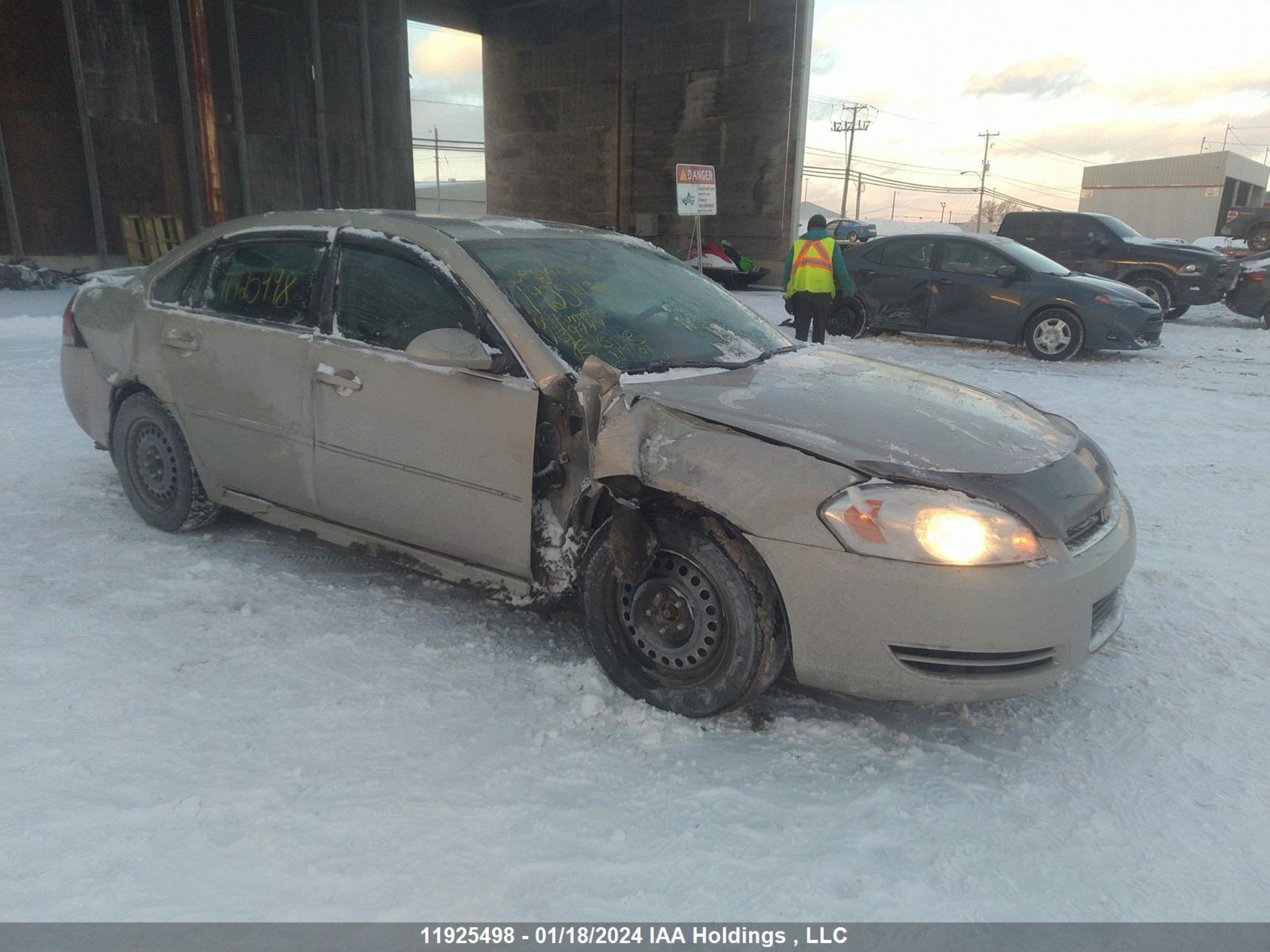 CHEVROLET IMPALA 2009 2g1wb57k191319779