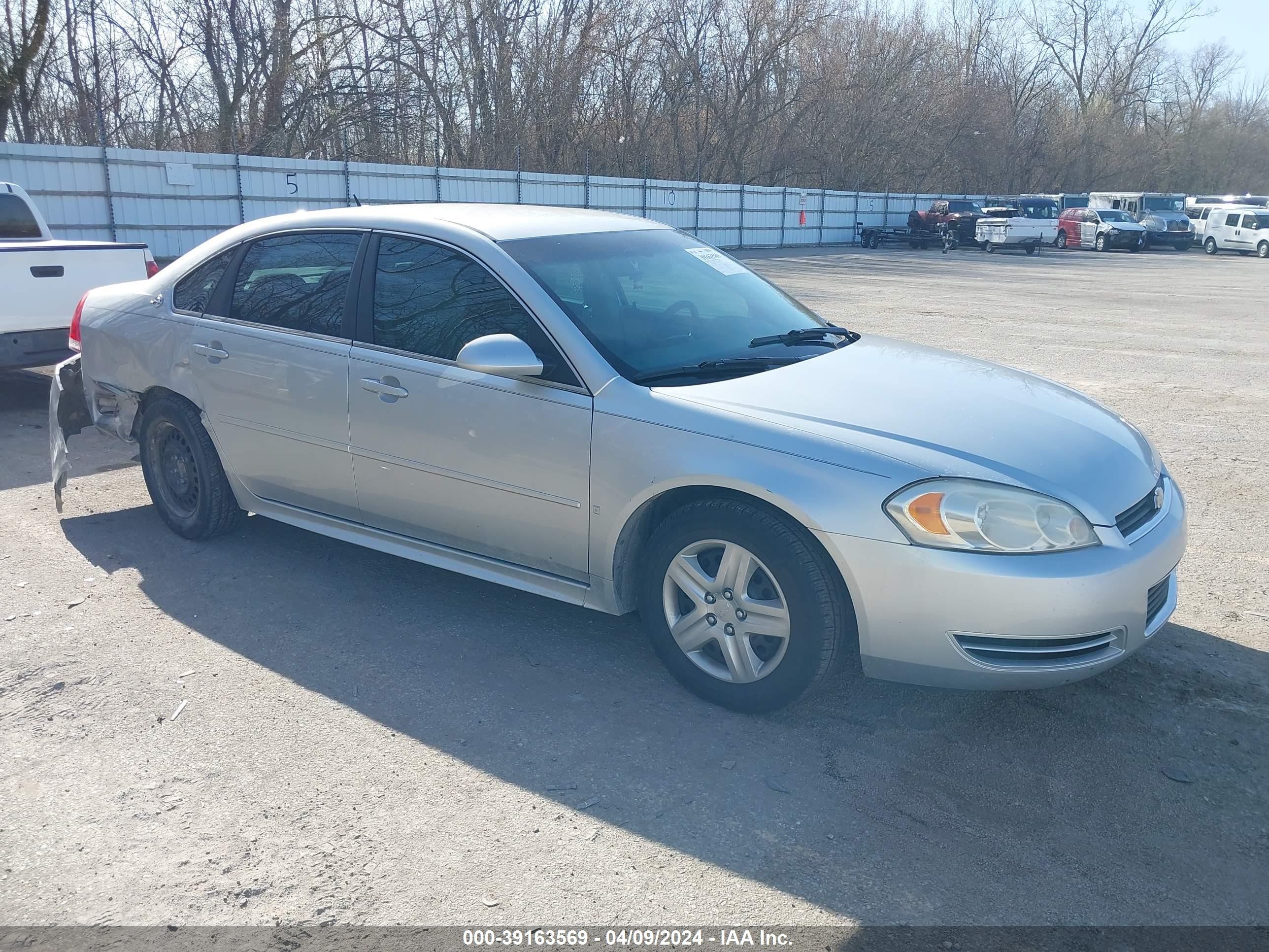 CHEVROLET IMPALA 2009 2g1wb57k191327123