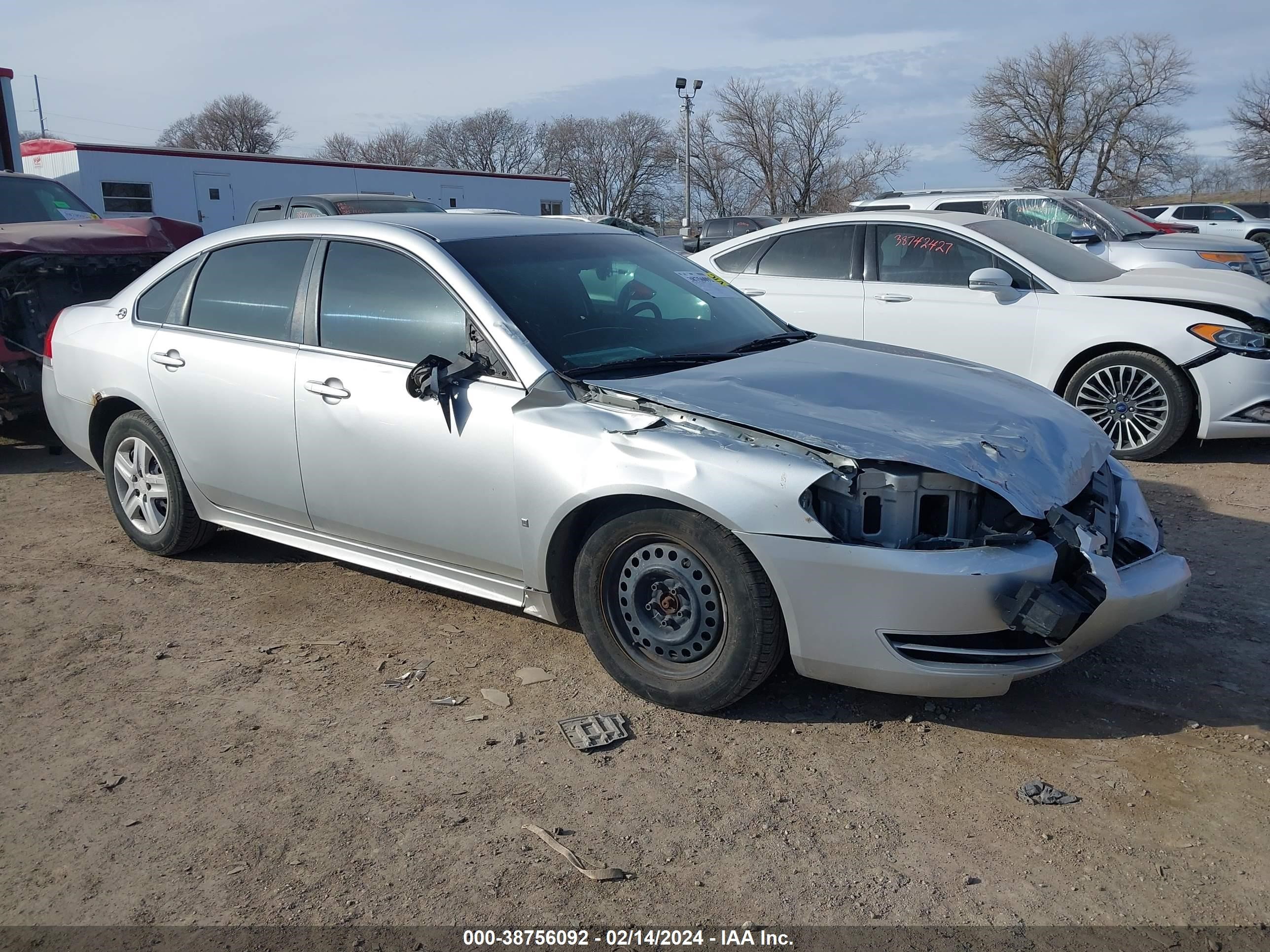 CHEVROLET IMPALA 2009 2g1wb57k391144743