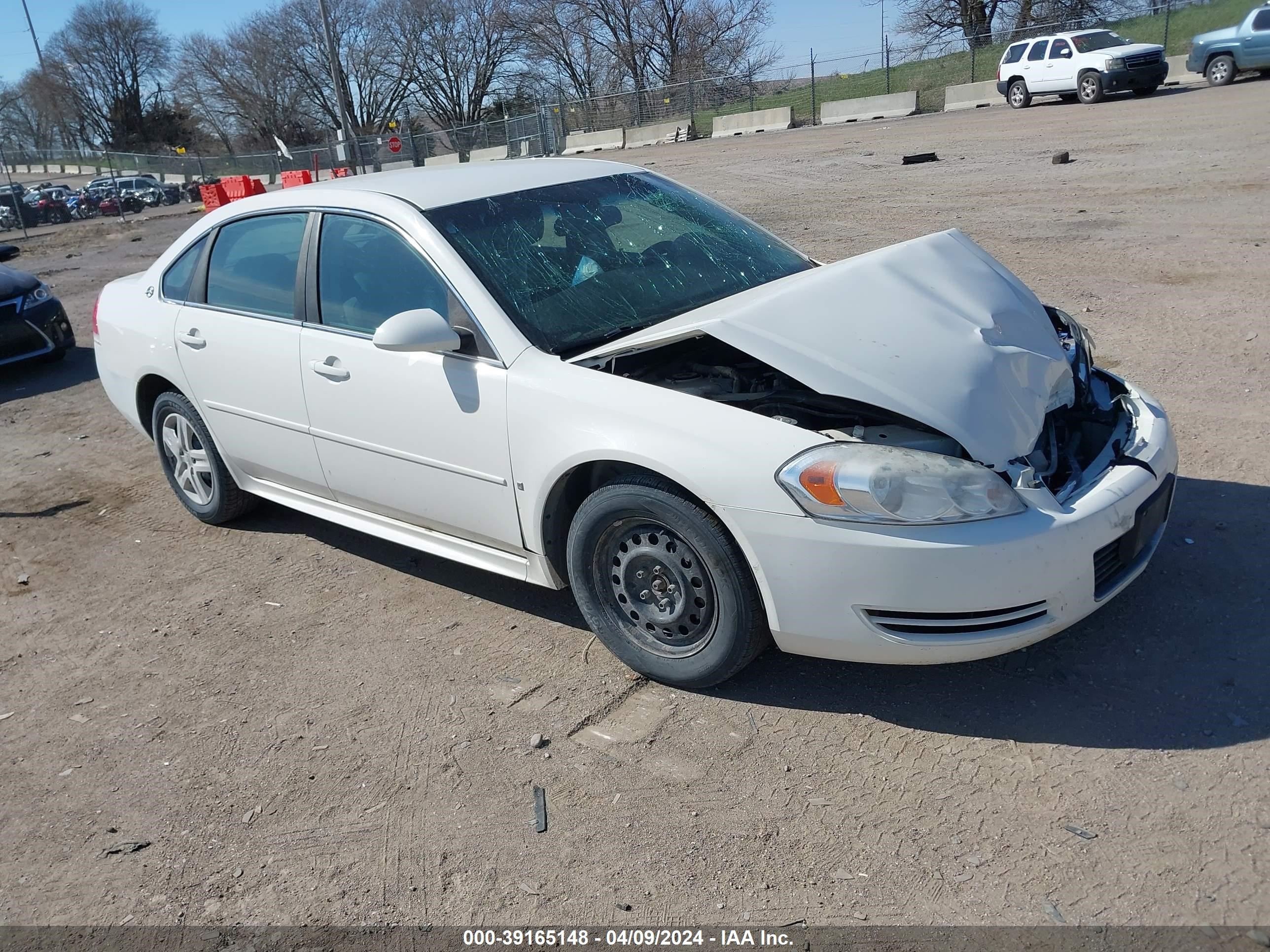 CHEVROLET IMPALA 2009 2g1wb57k391186152