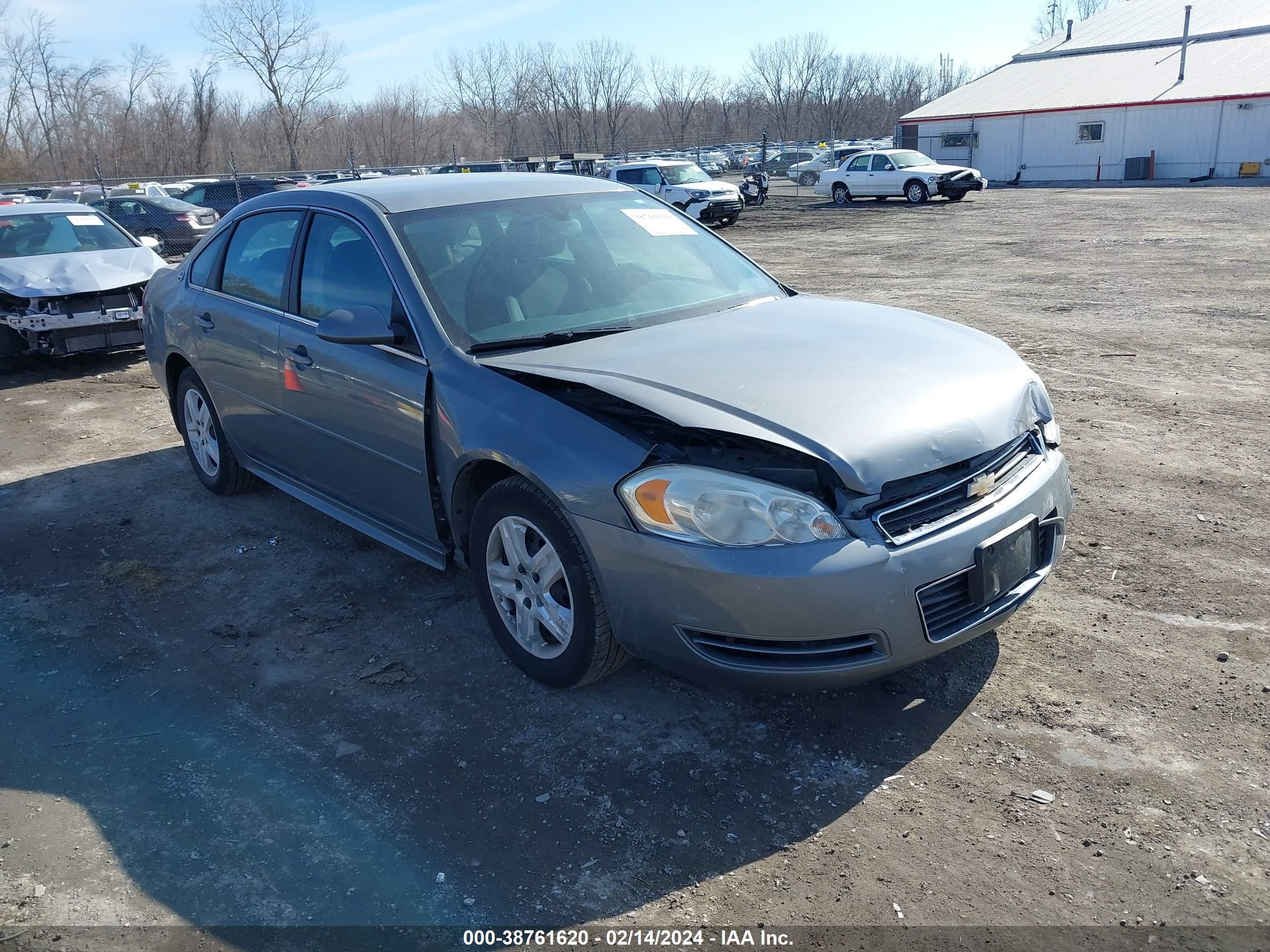 CHEVROLET IMPALA 2009 2g1wb57k491187522