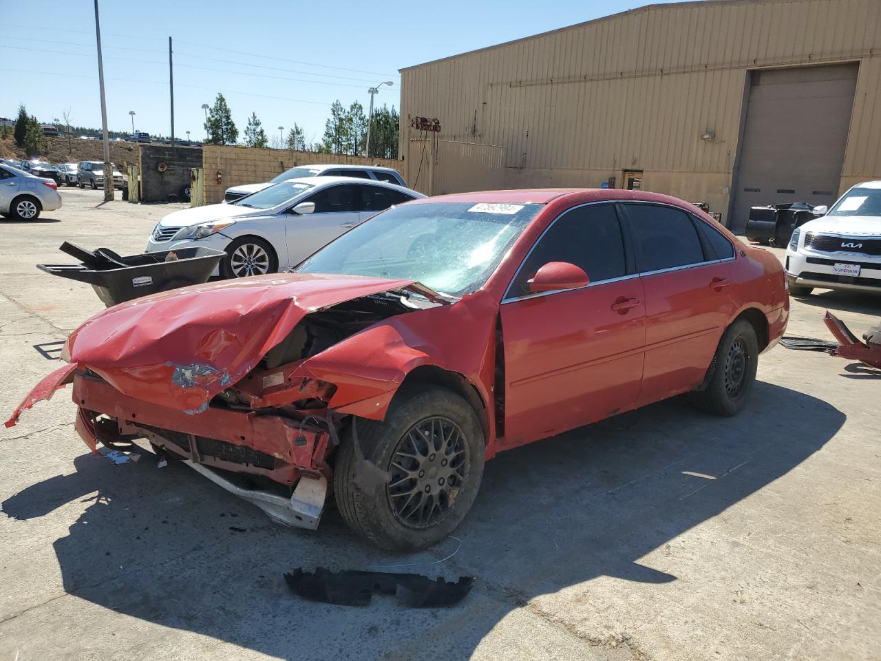 CHEVROLET IMPALA 2009 2g1wb57k591143447