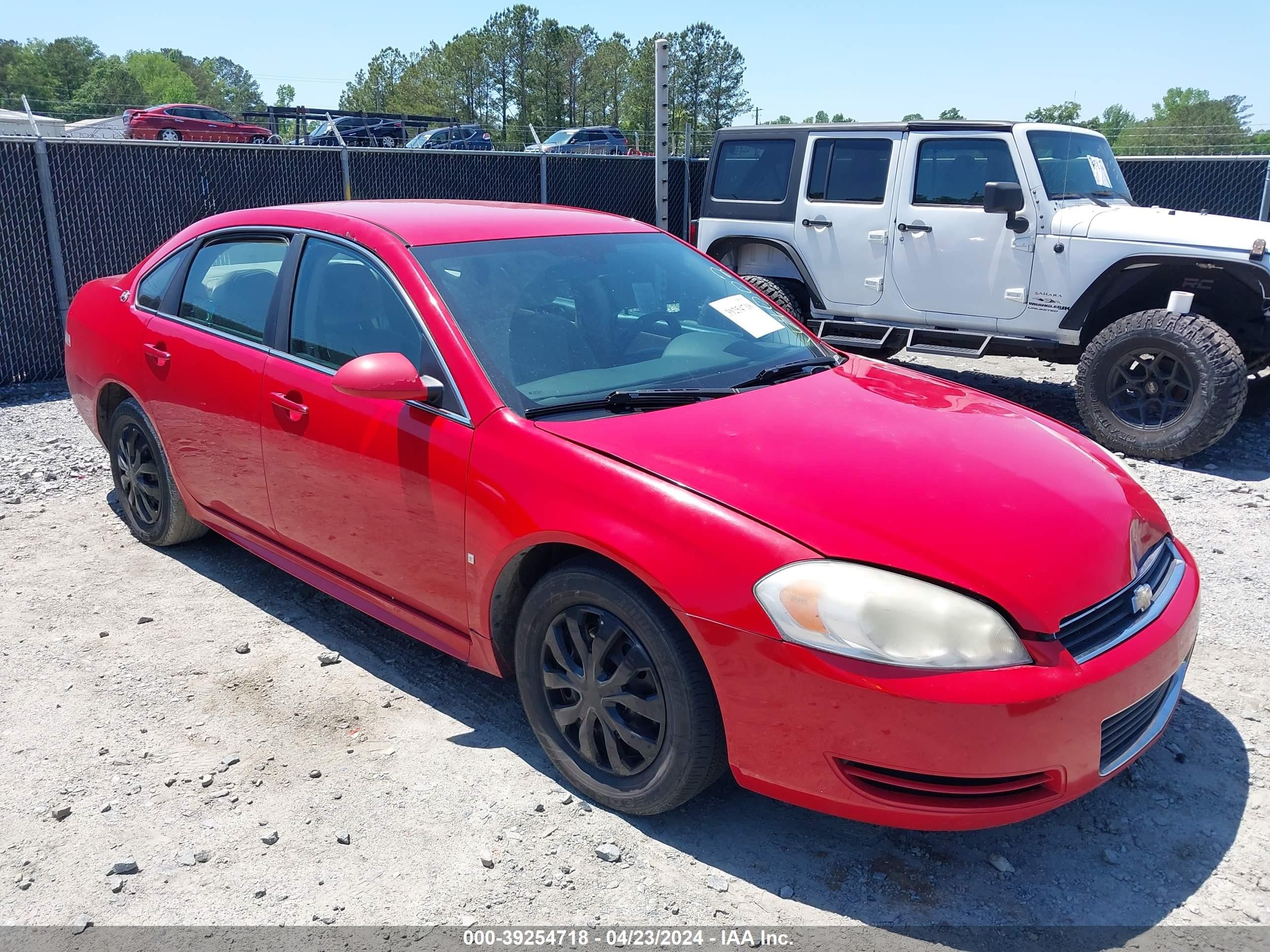 CHEVROLET IMPALA 2009 2g1wb57k691164002