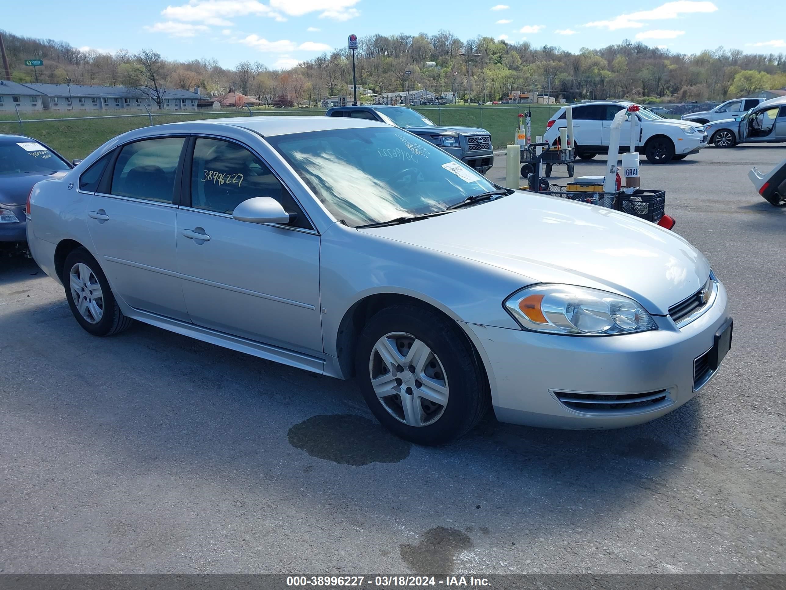 CHEVROLET IMPALA 2009 2g1wb57k791223834