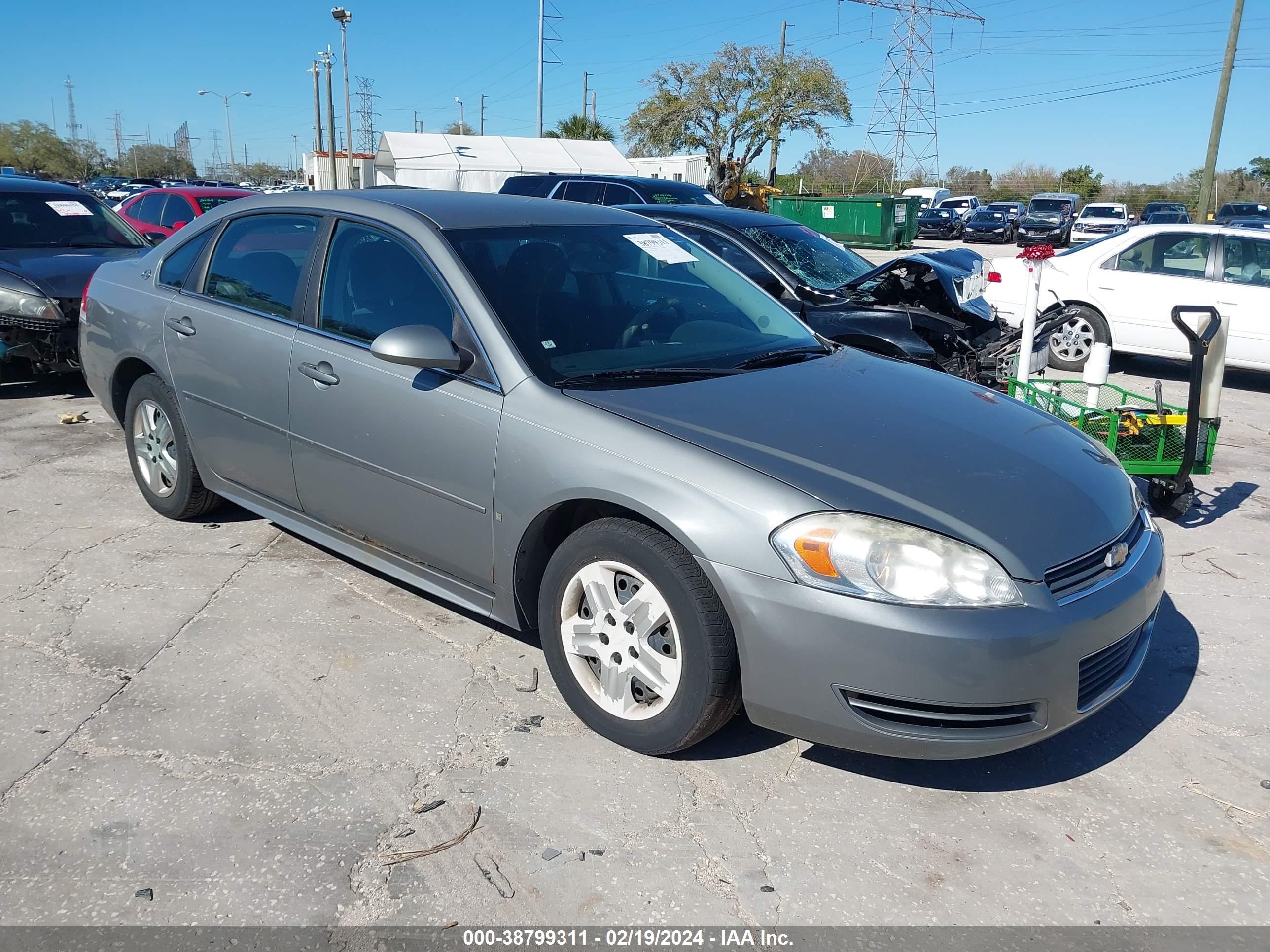 CHEVROLET IMPALA 2009 2g1wb57k991220207