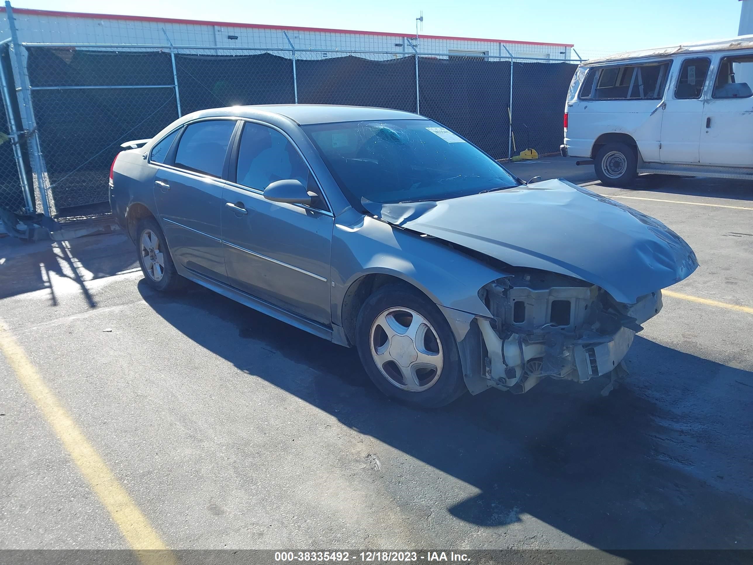 CHEVROLET IMPALA 2009 2g1wb57n291262129