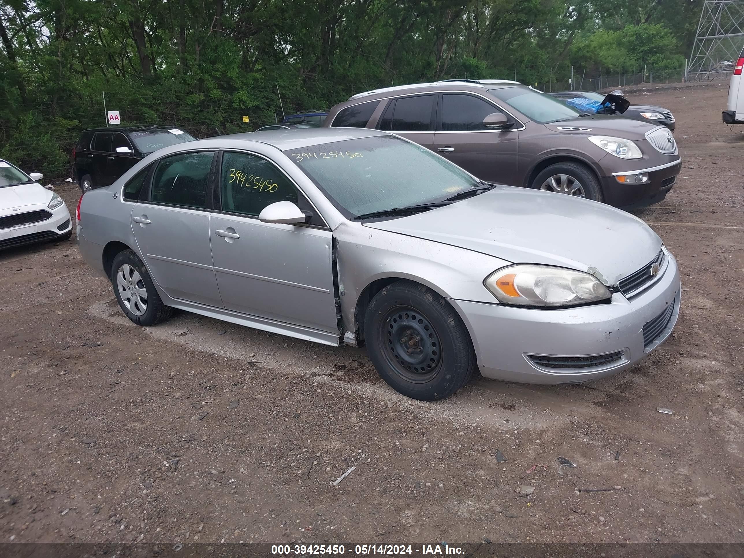 CHEVROLET IMPALA 2009 2g1wb57n391217314