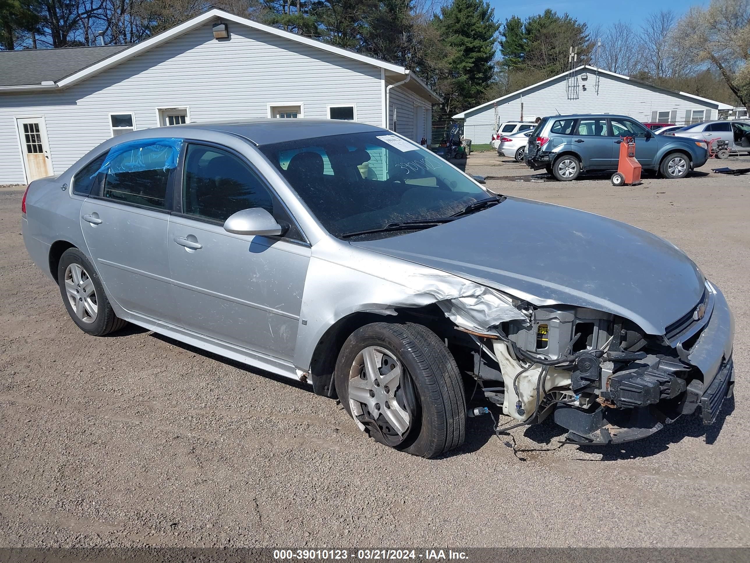 CHEVROLET IMPALA 2009 2g1wb57n391255576