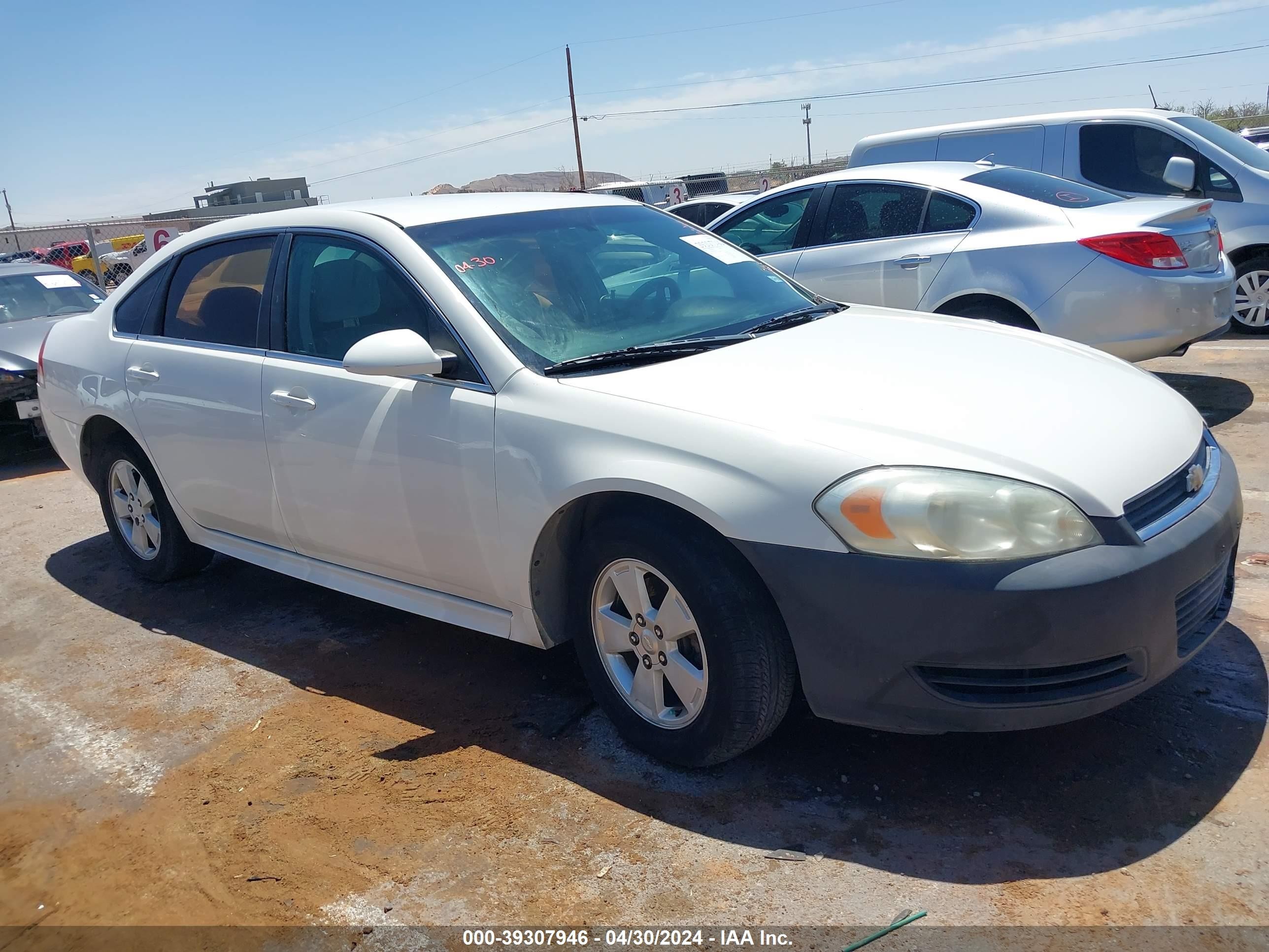 CHEVROLET IMPALA 2009 2g1wb57nx91272195