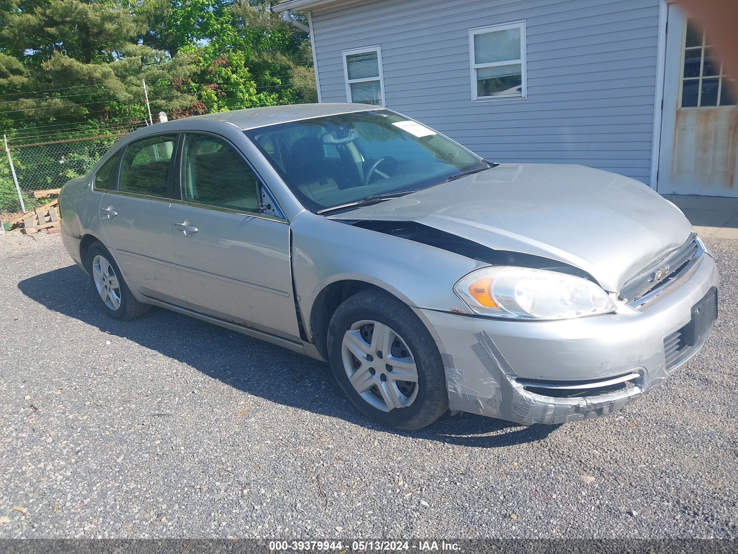 CHEVROLET IMPALA 2007 2g1wb58k179109891