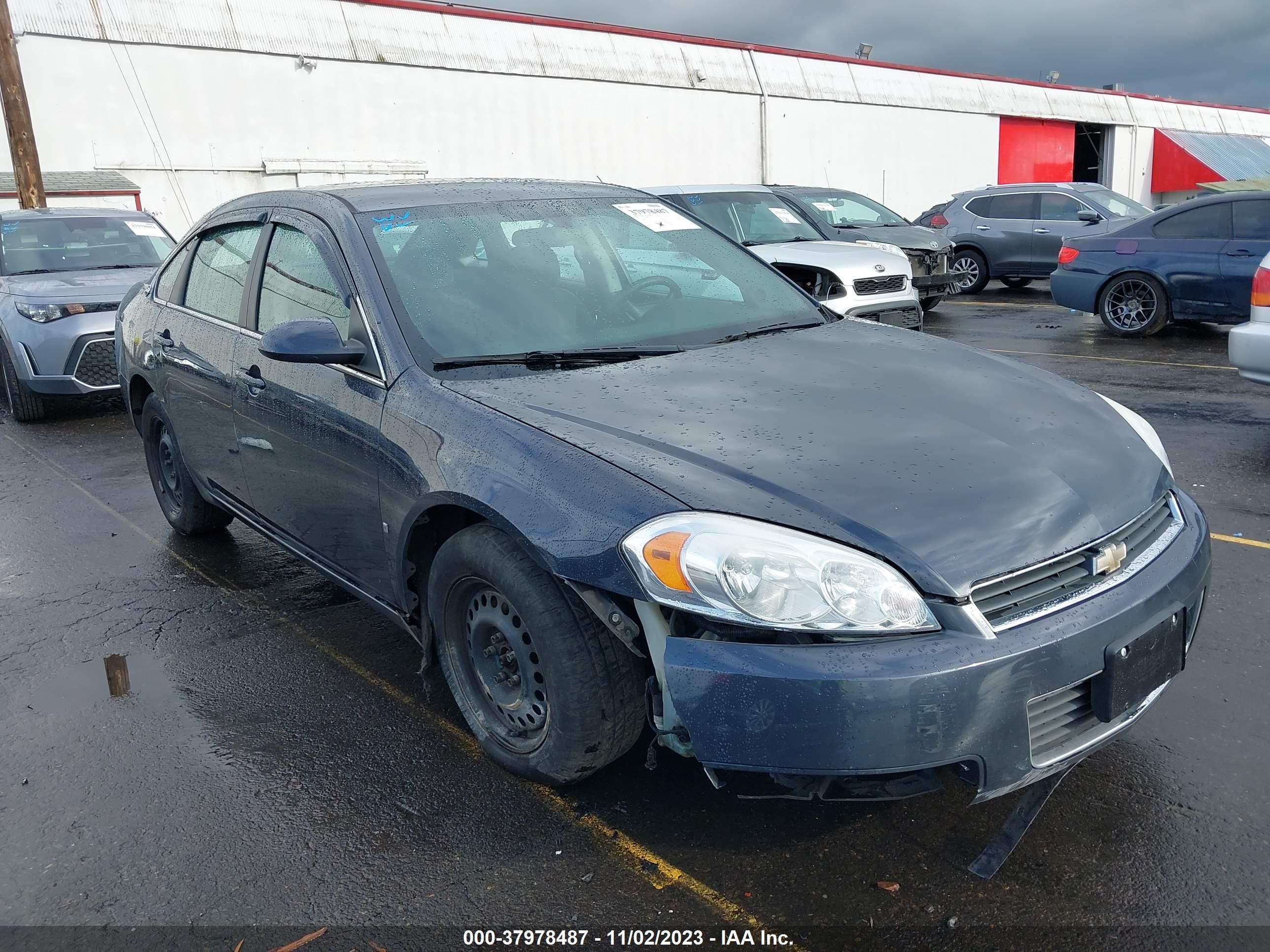 CHEVROLET IMPALA 2008 2g1wb58k281277023