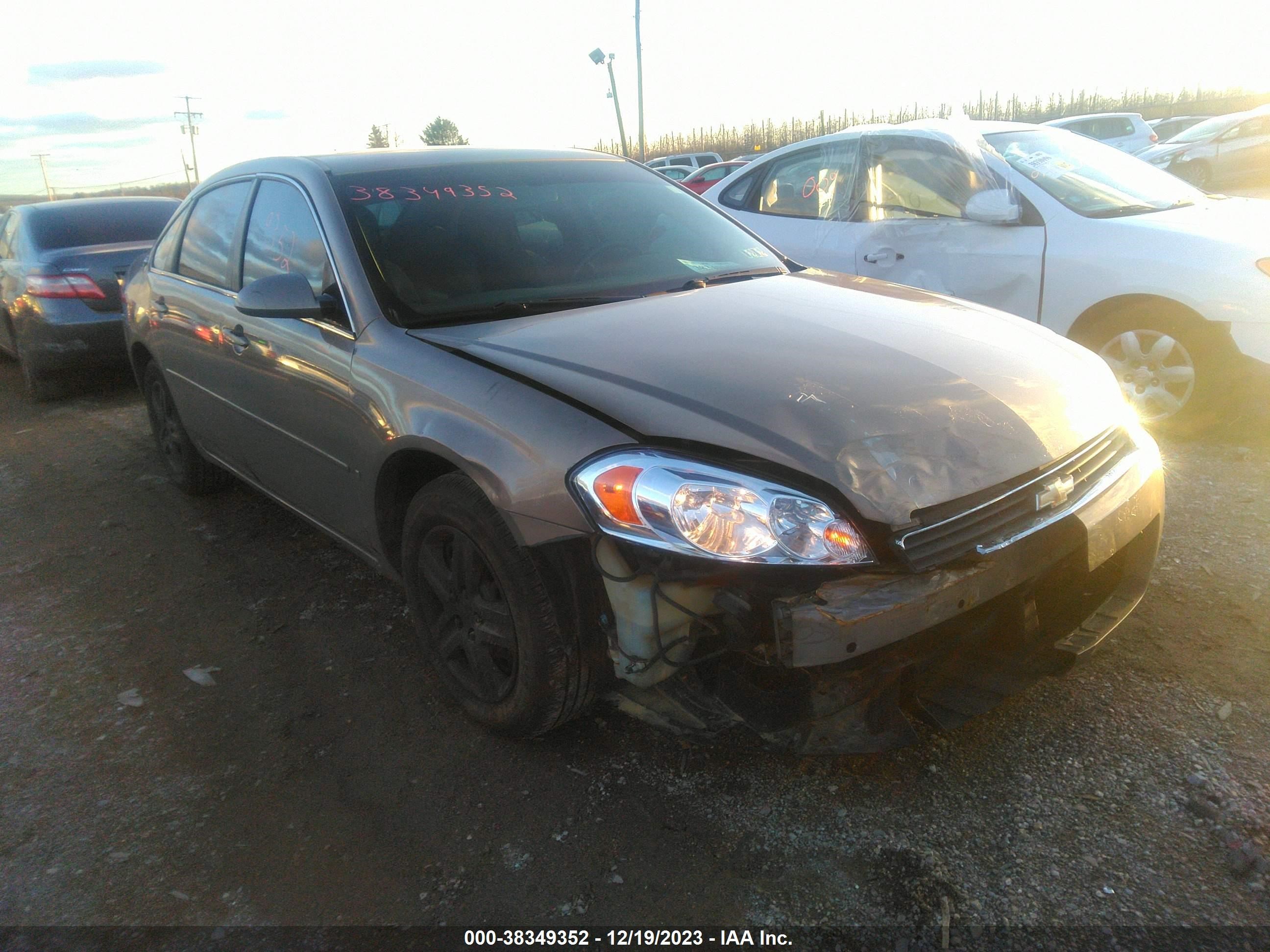 CHEVROLET IMPALA 2006 2g1wb58k369374052