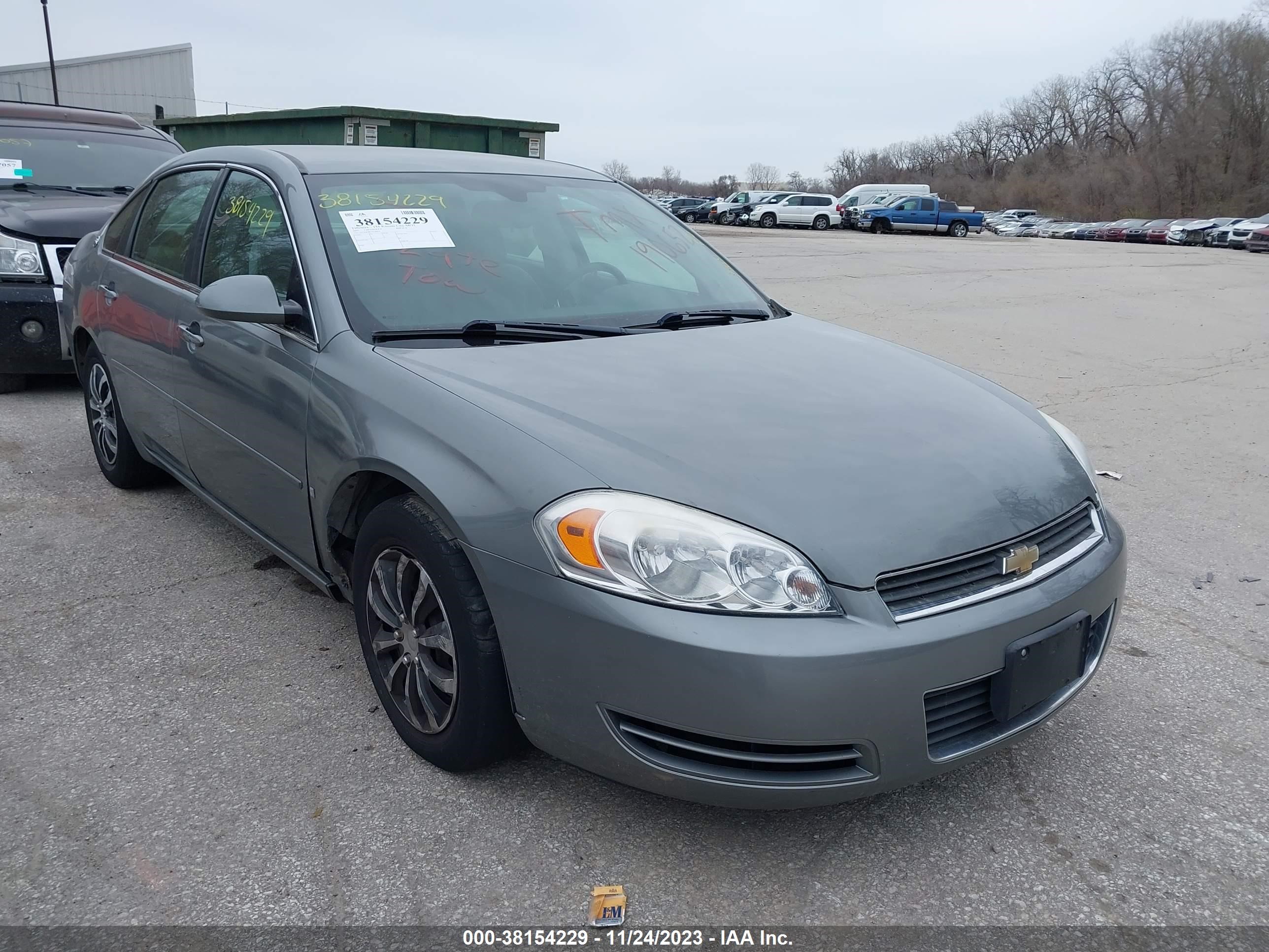 CHEVROLET IMPALA 2007 2g1wb58k379190652