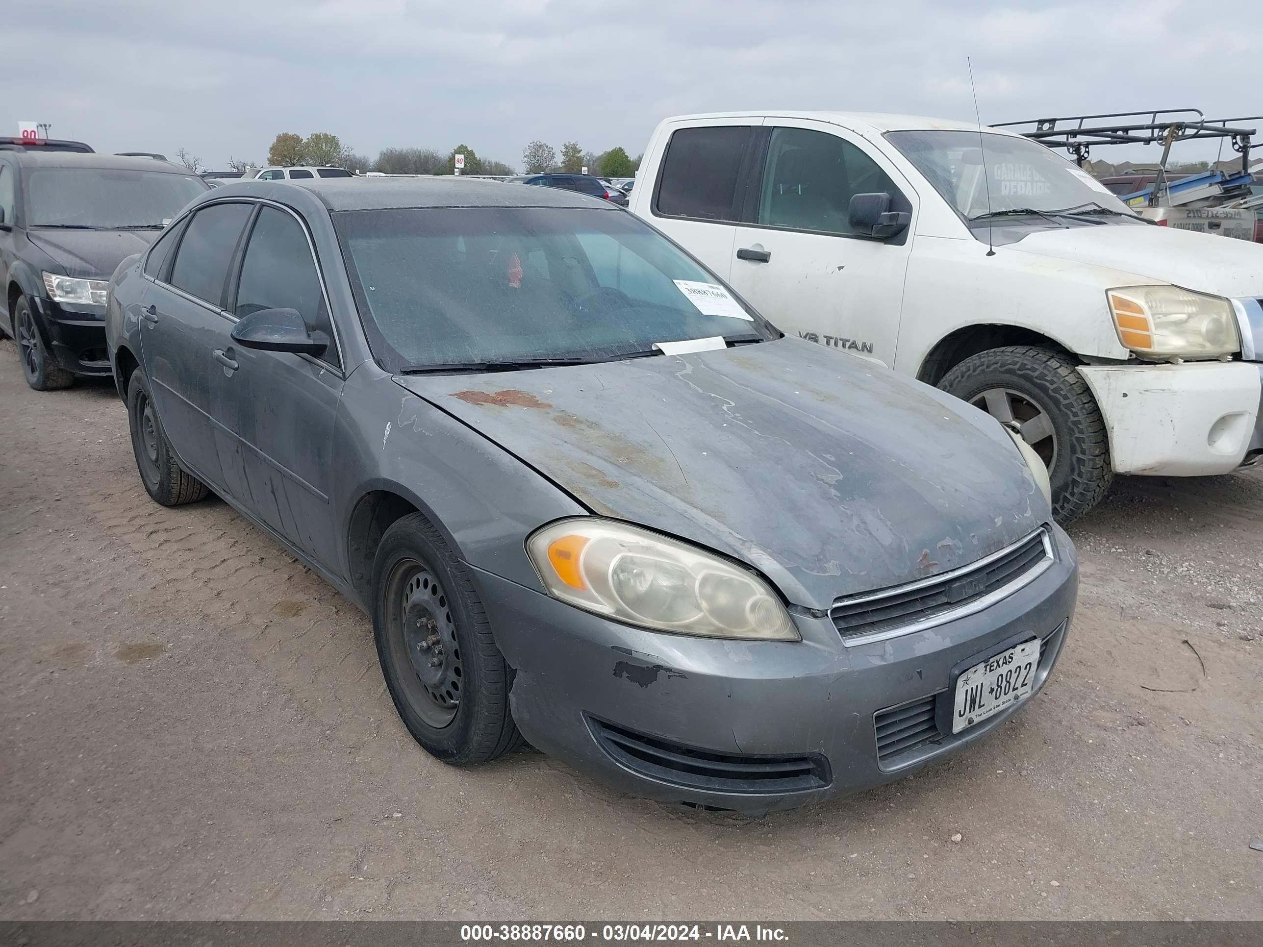 CHEVROLET IMPALA 2007 2g1wb58k379401655