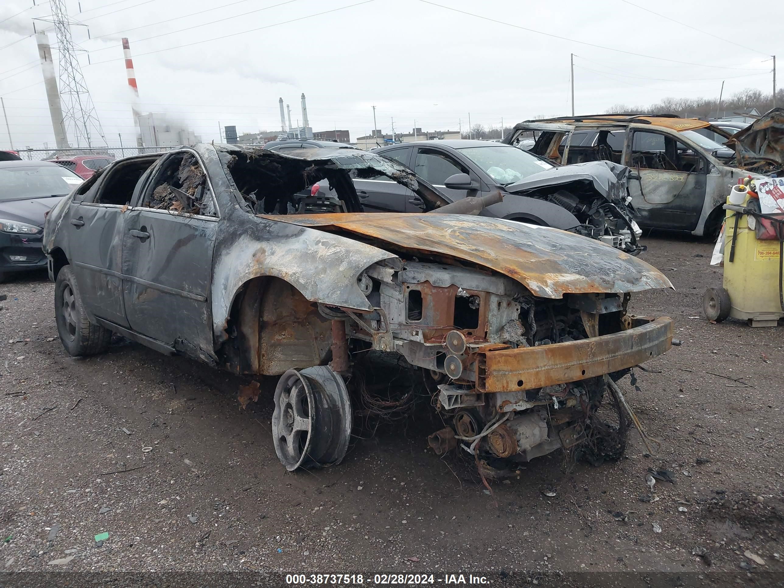 CHEVROLET IMPALA 2007 2g1wb58k379413210