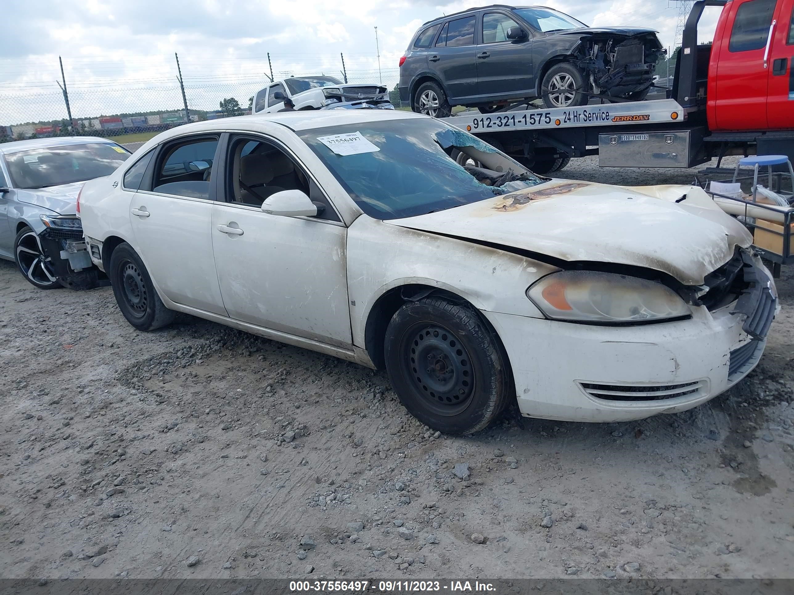 CHEVROLET IMPALA 2008 2g1wb58k381298981