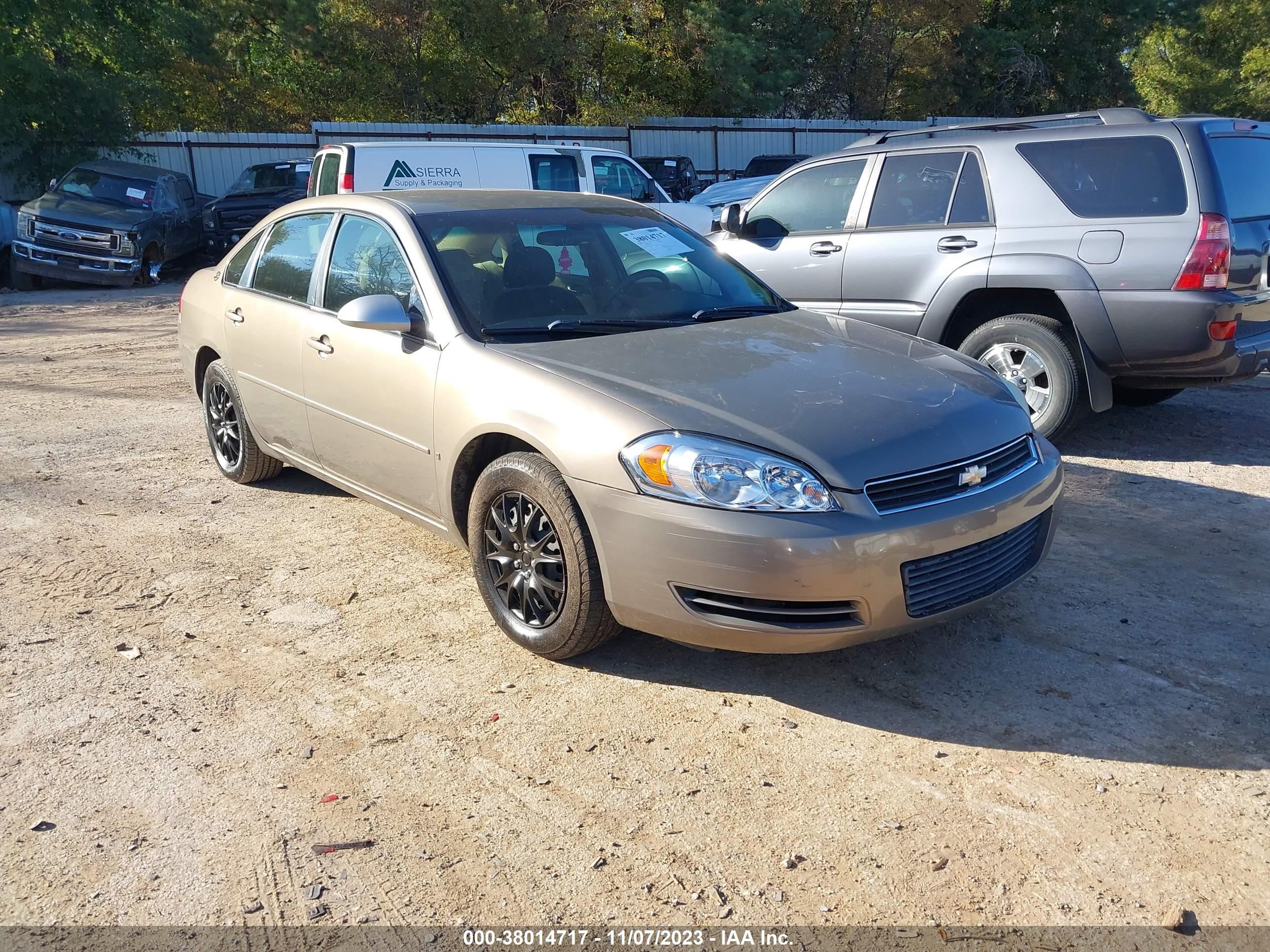 CHEVROLET IMPALA 2007 2g1wb58k479146210