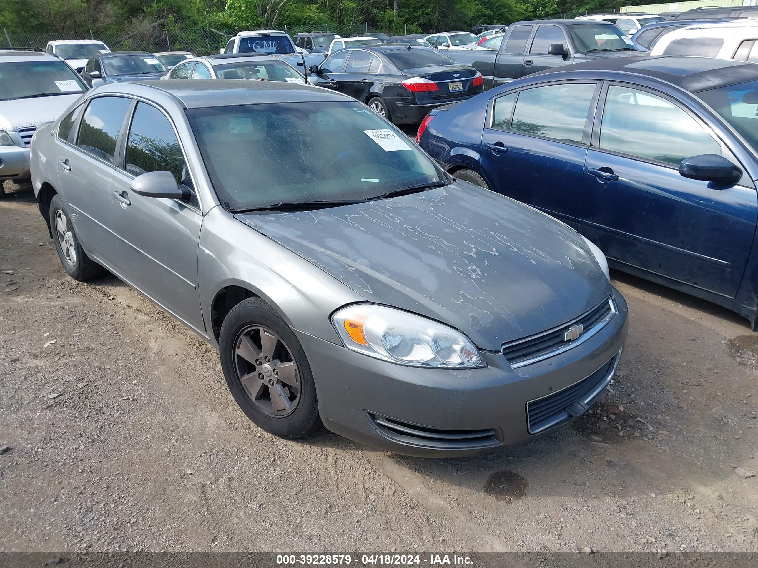 CHEVROLET IMPALA 2007 2g1wb58k479383456