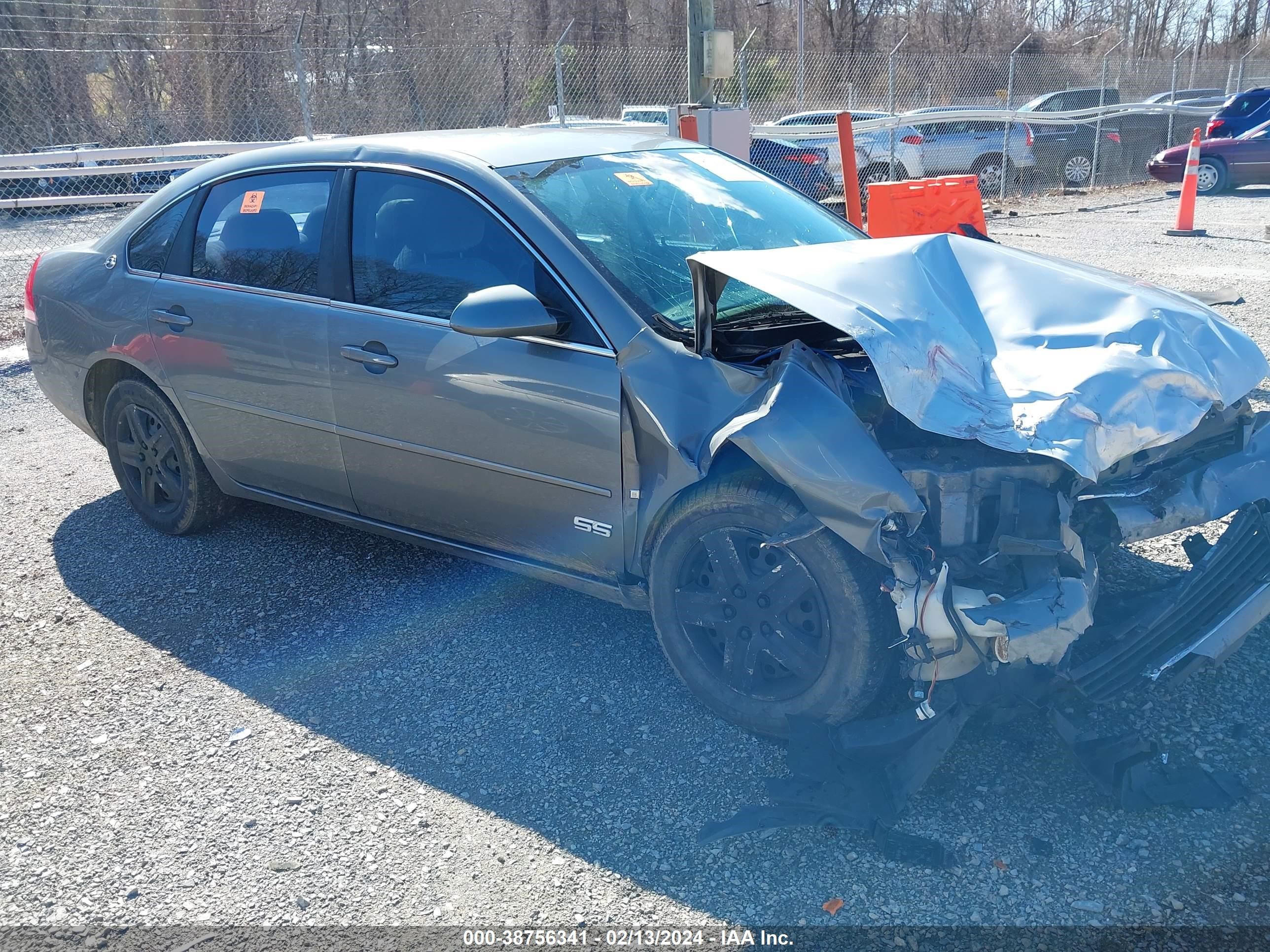 CHEVROLET IMPALA 2008 2g1wb58k489218363