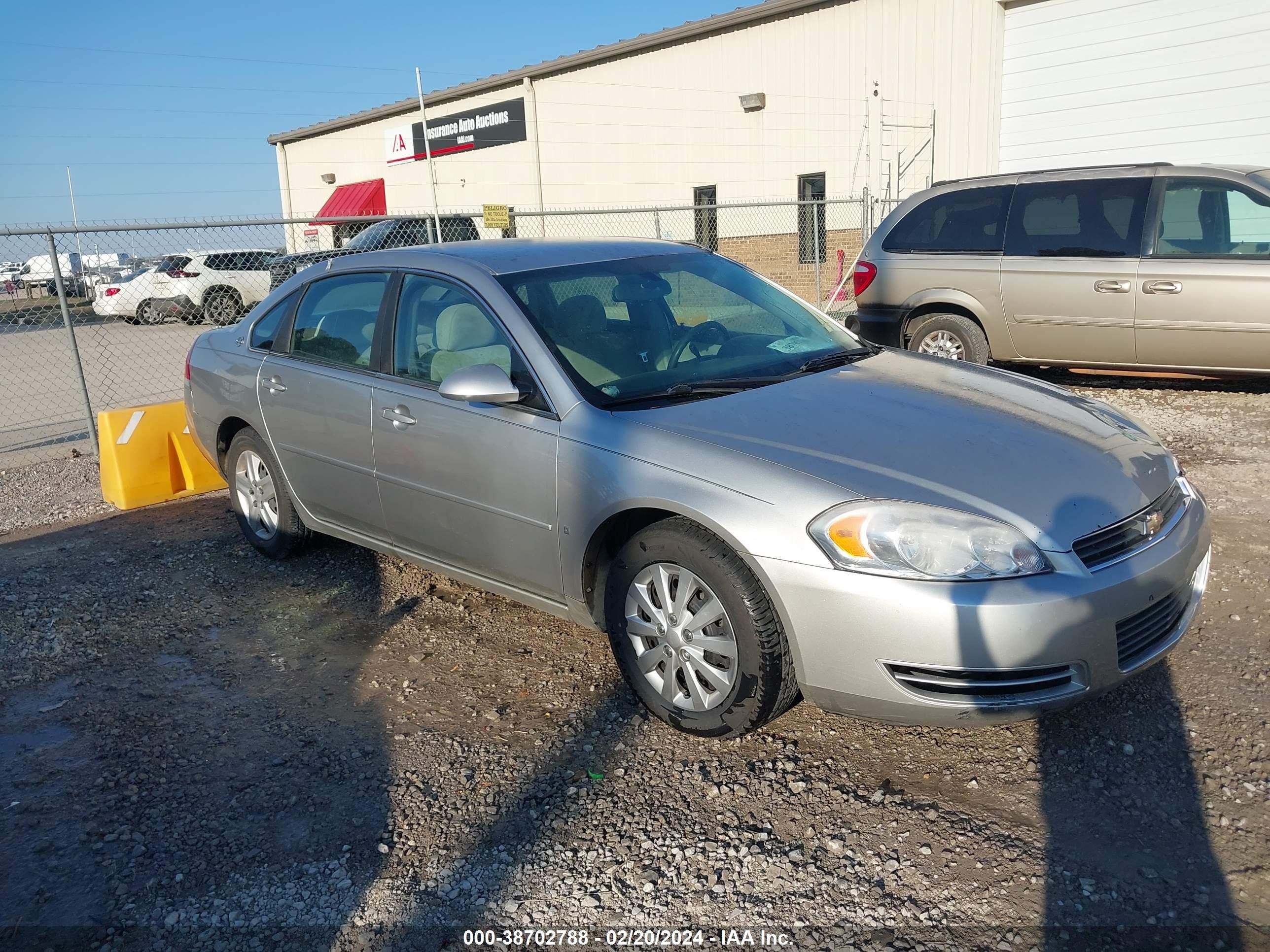 CHEVROLET IMPALA 2006 2g1wb58k569381181