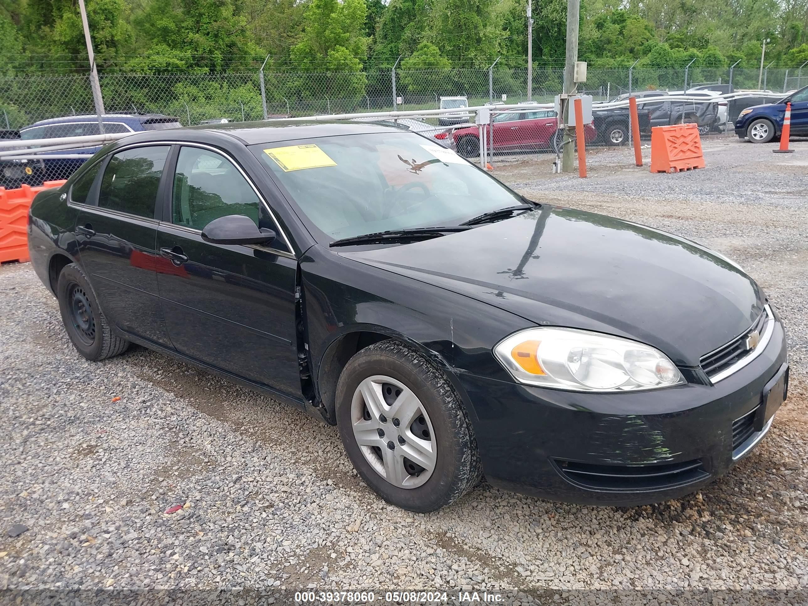 CHEVROLET IMPALA 2006 2g1wb58k569417113